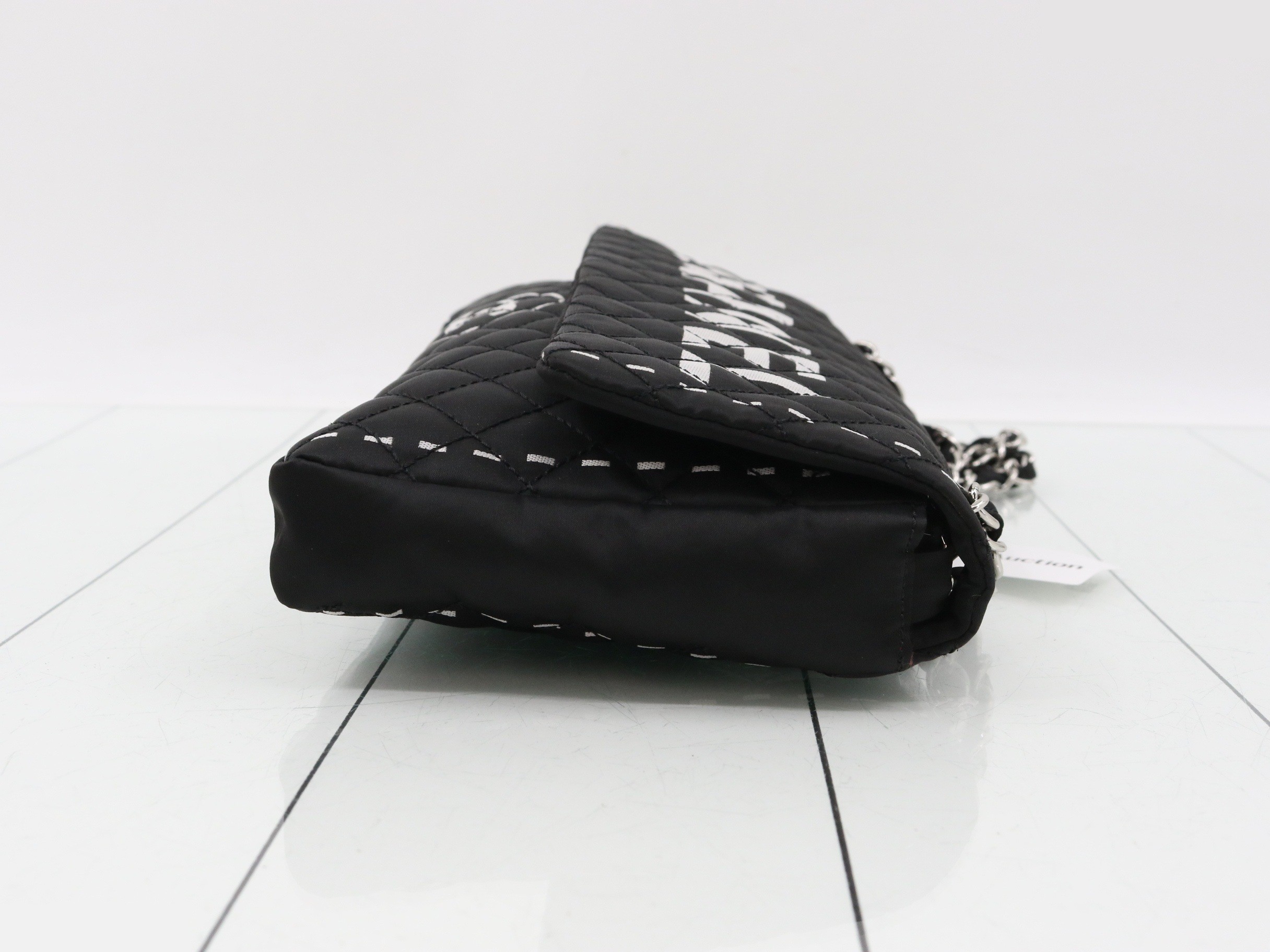 Matelassé Chain Shoulder Bag — view 3