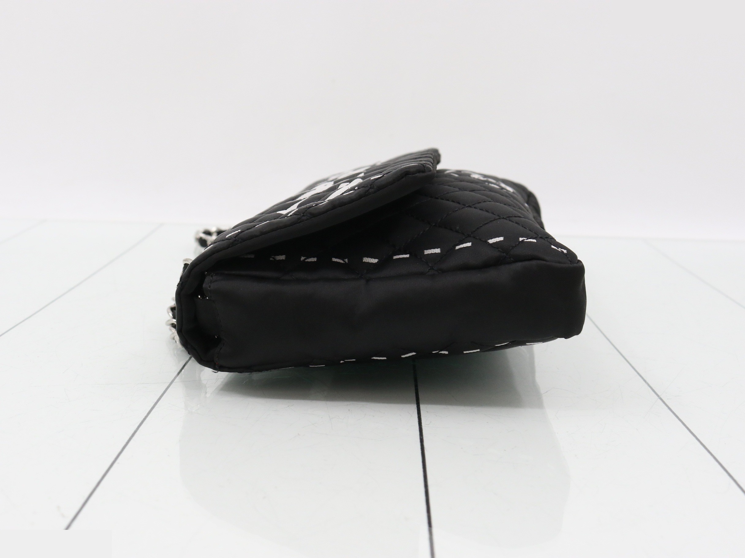 Matelassé Chain Shoulder Bag — view 4
