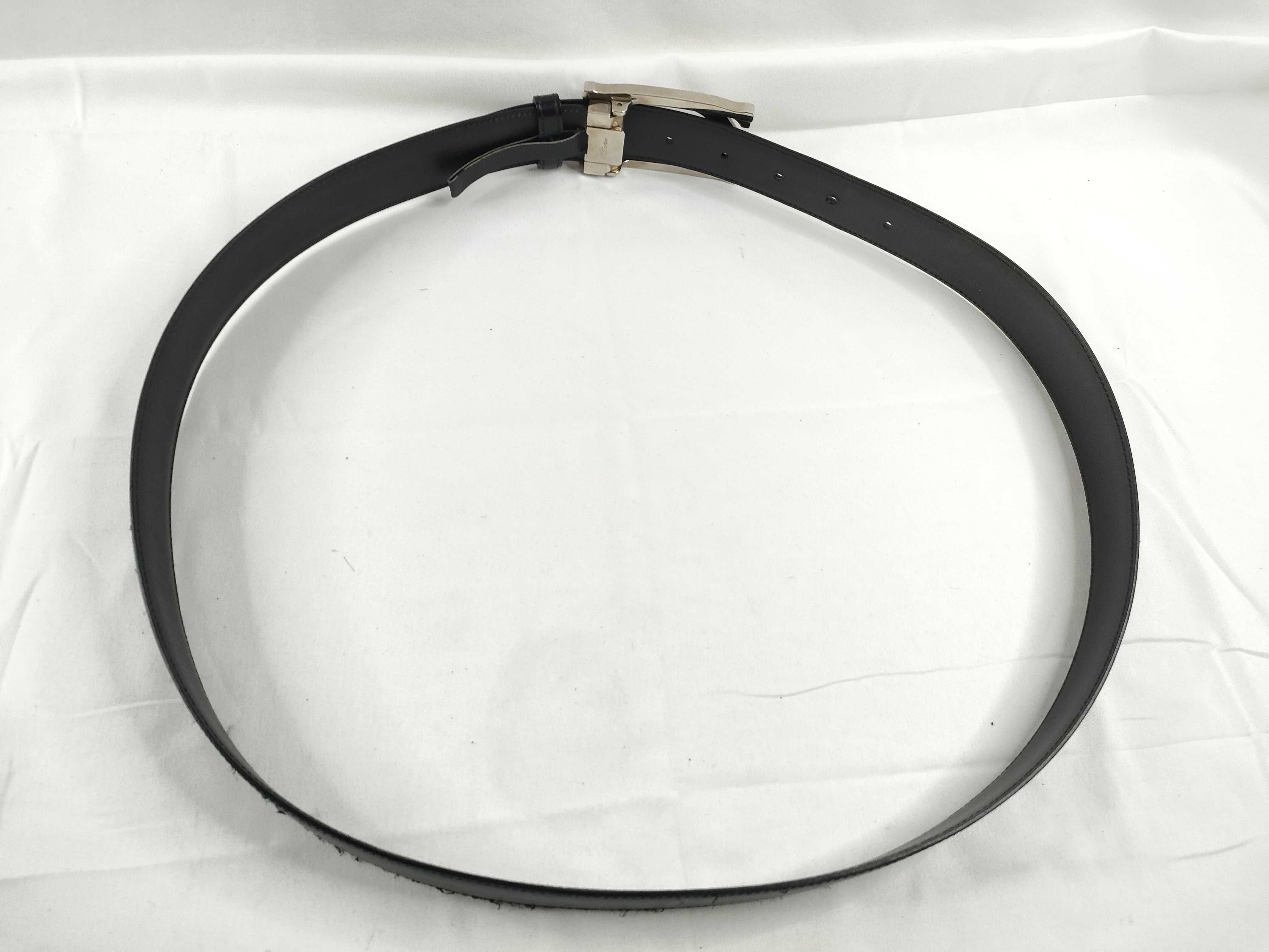 Double C Logo Leather Belt — view 2