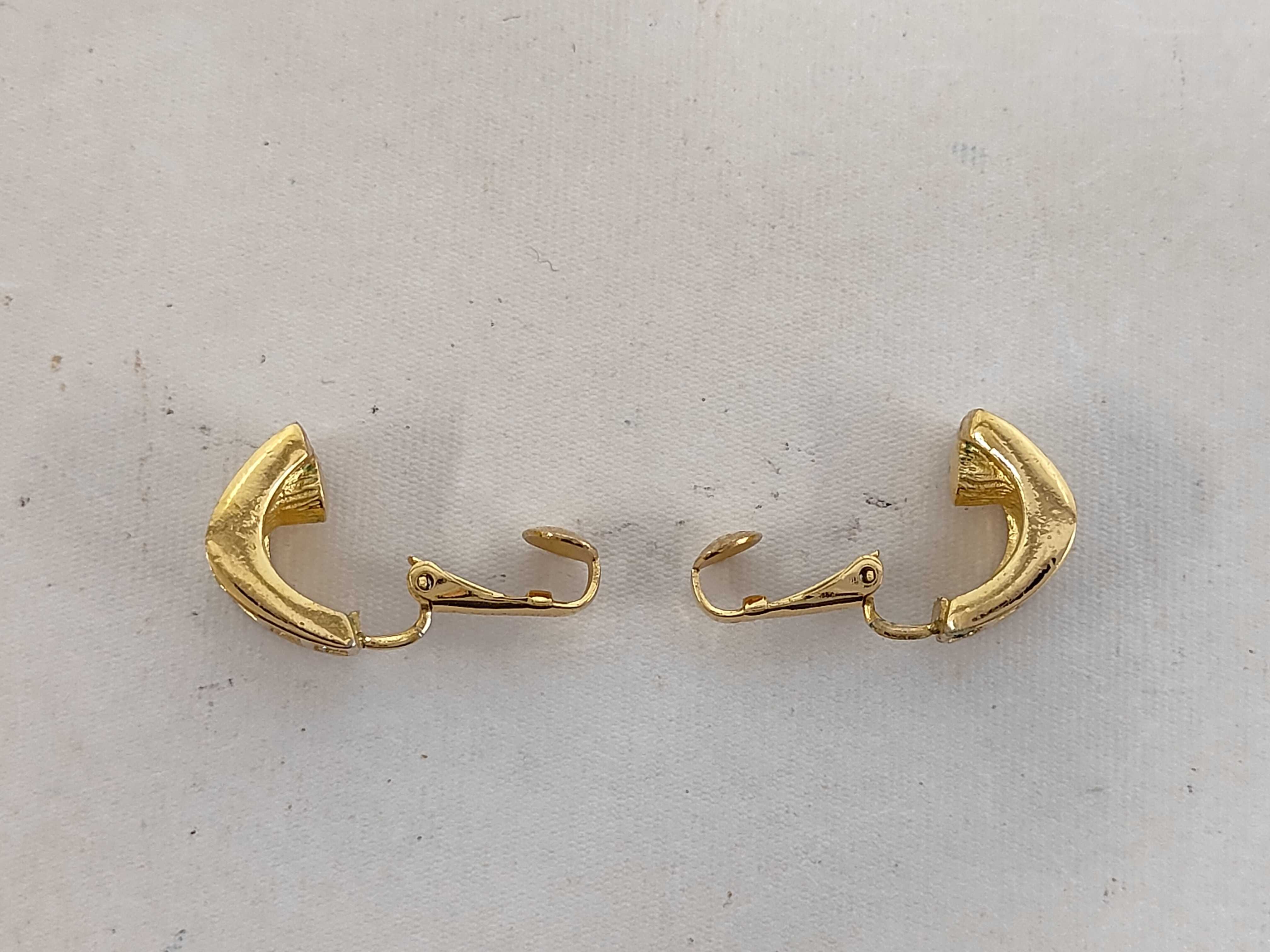 Rhinestone Clip Earrings — view 3