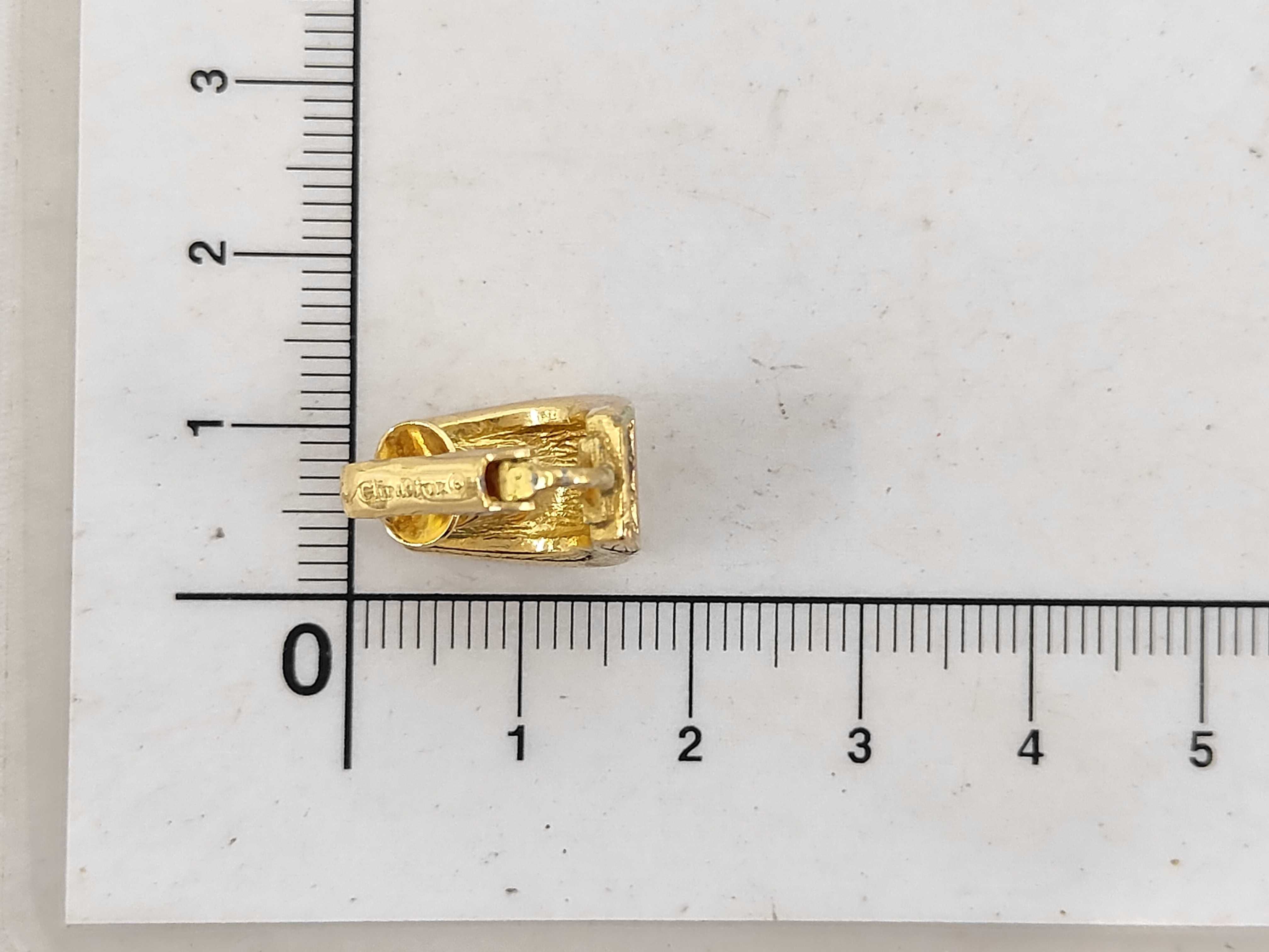 Rhinestone Clip Earrings — view 4