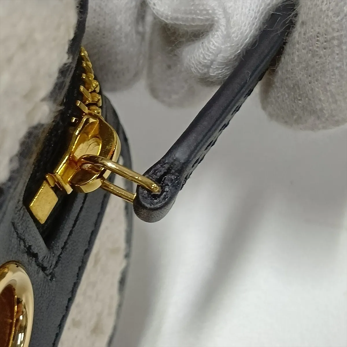 [Individually packaged] Chanel Coco Beach Tweed x Leather Chain Handbag, Beige x Black, Gold Hardware, N82NLLUA, Random Serial Number — view 12