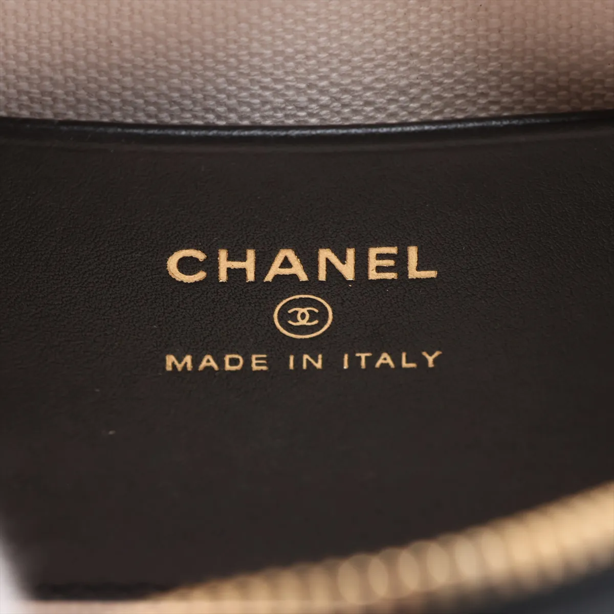 [Individually packaged] Chanel Coco Beach Tweed x Leather Chain Handbag, Beige x Black, Gold Hardware, N82NLLUA, Random Serial Number — view 9