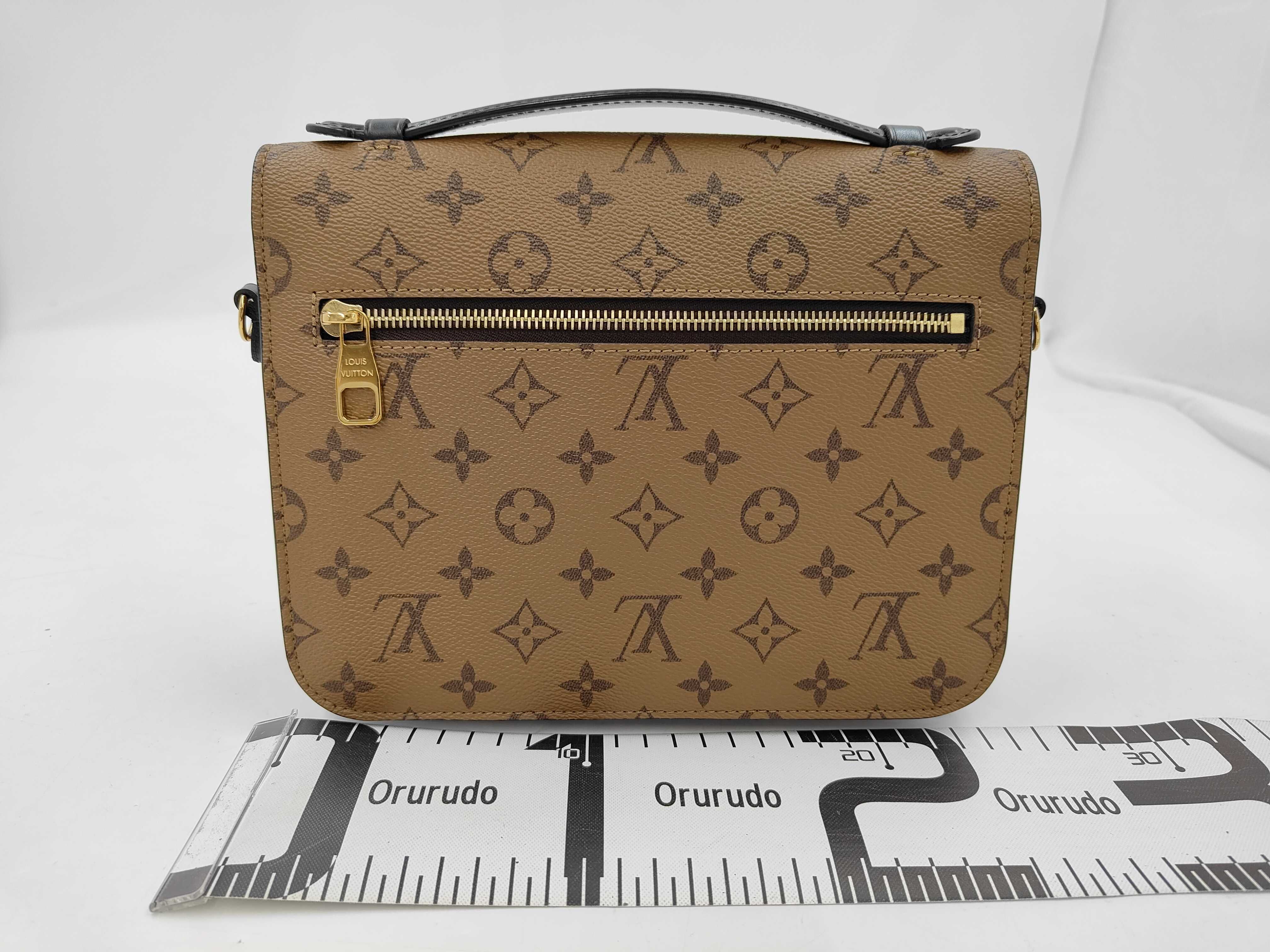 M44876 Monogram Reverse Pochette Metis MM 2-Way Handbag — view 2