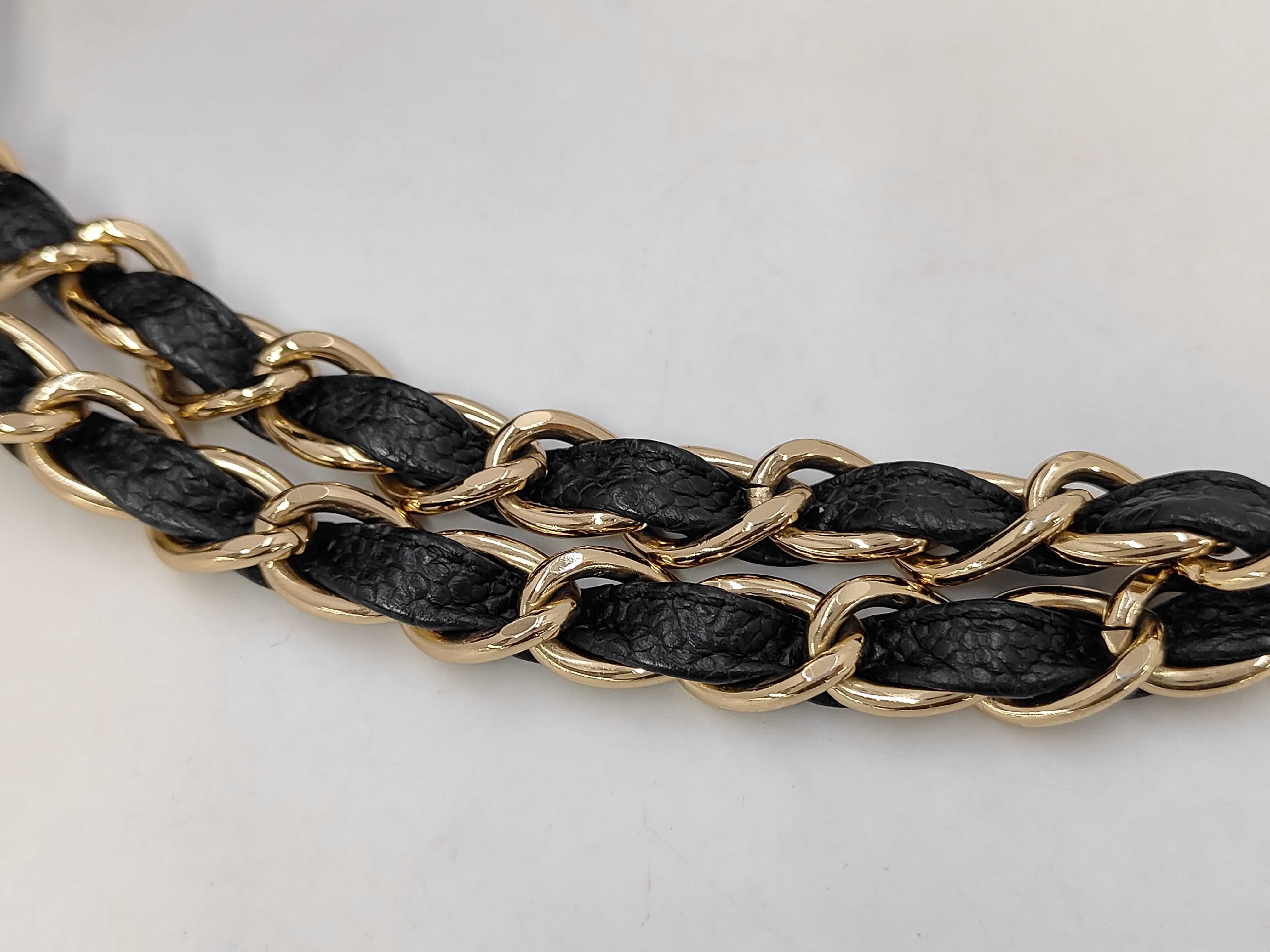 Caviar Skin Chain Tote Bag Shoulder Bag — view 6