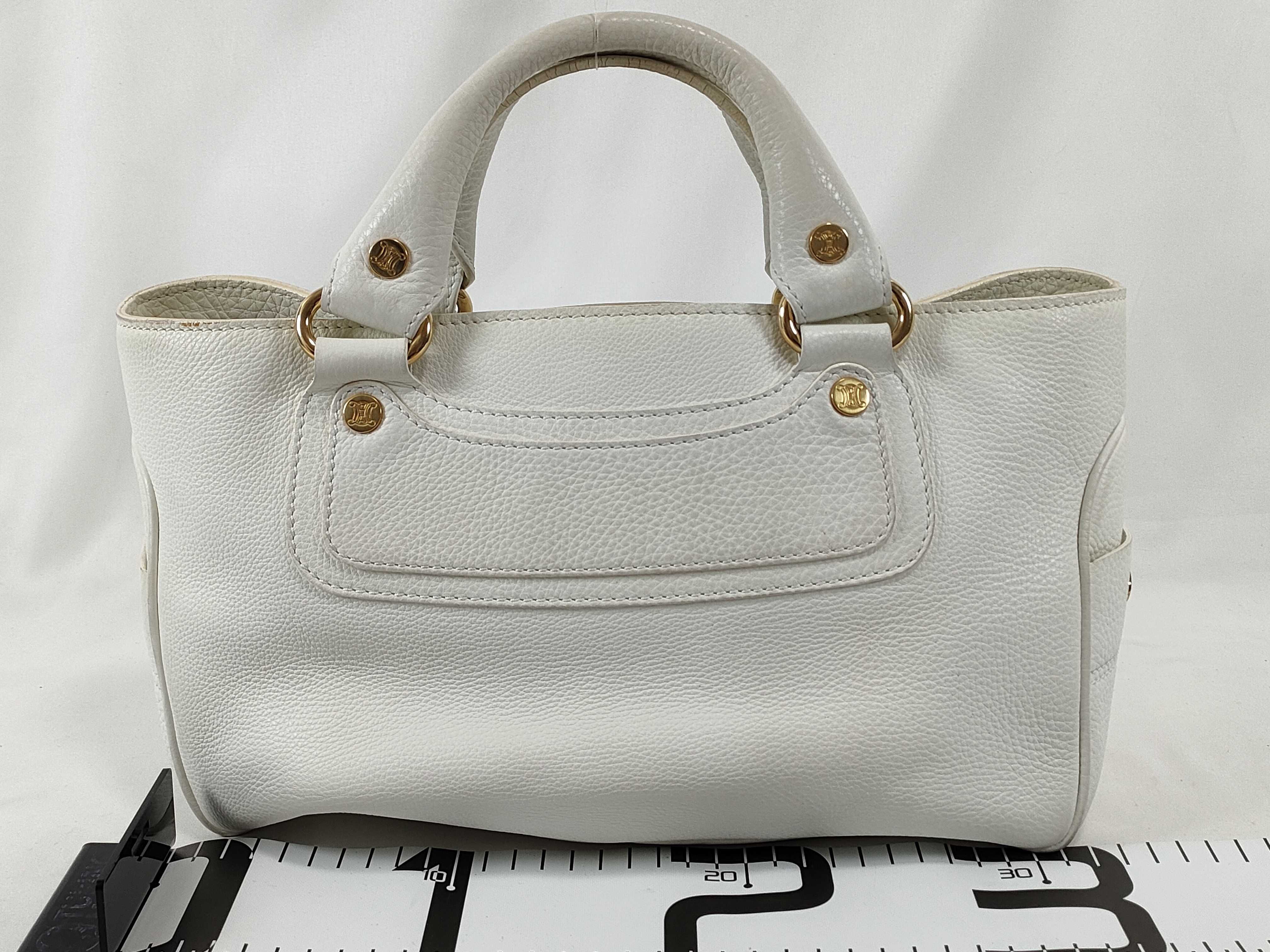 Boogie Bag, Leather Handbag, Ivory Handbag — view 2