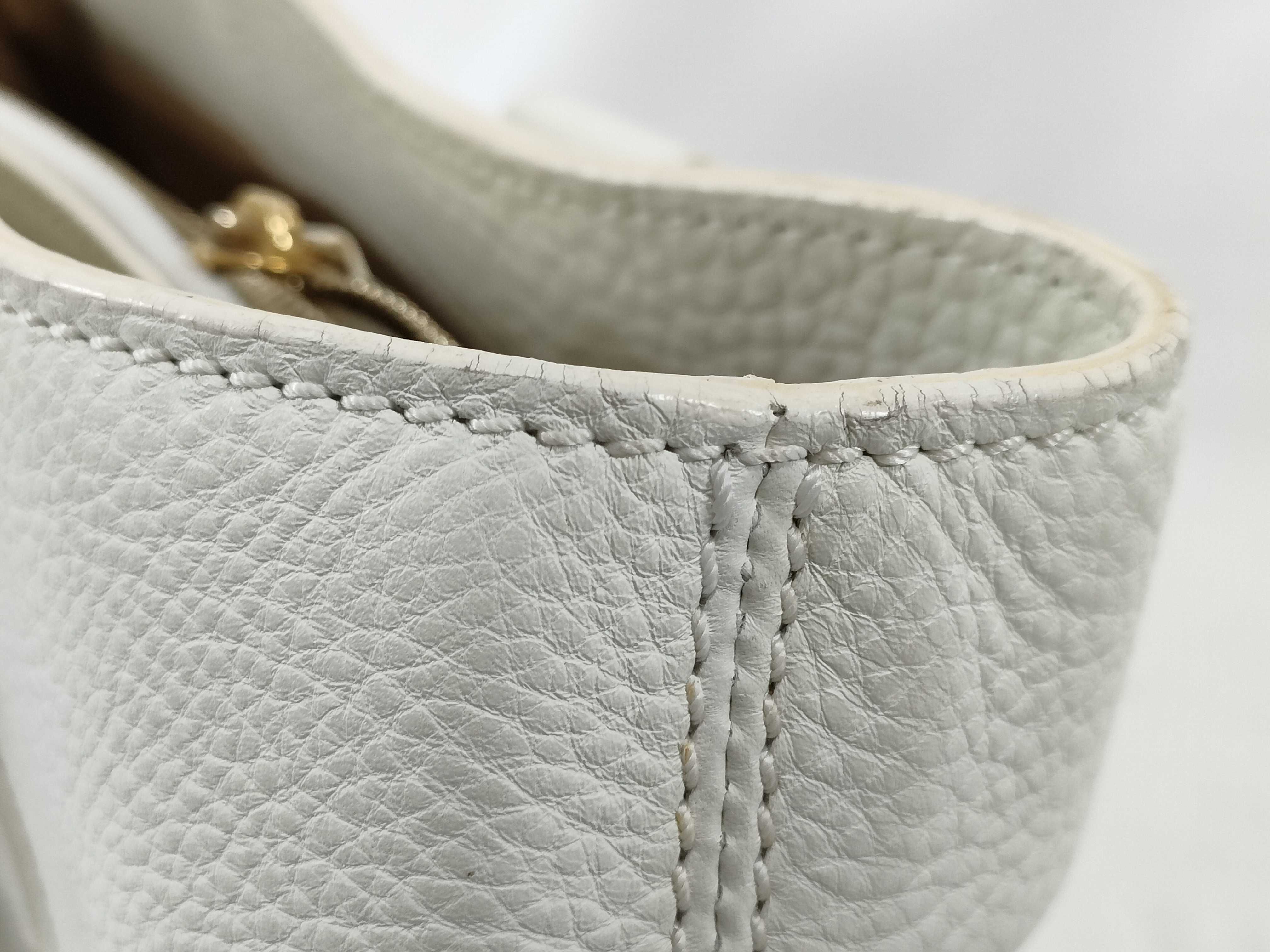 Boogie Bag, Leather Handbag, Ivory Handbag — view 15