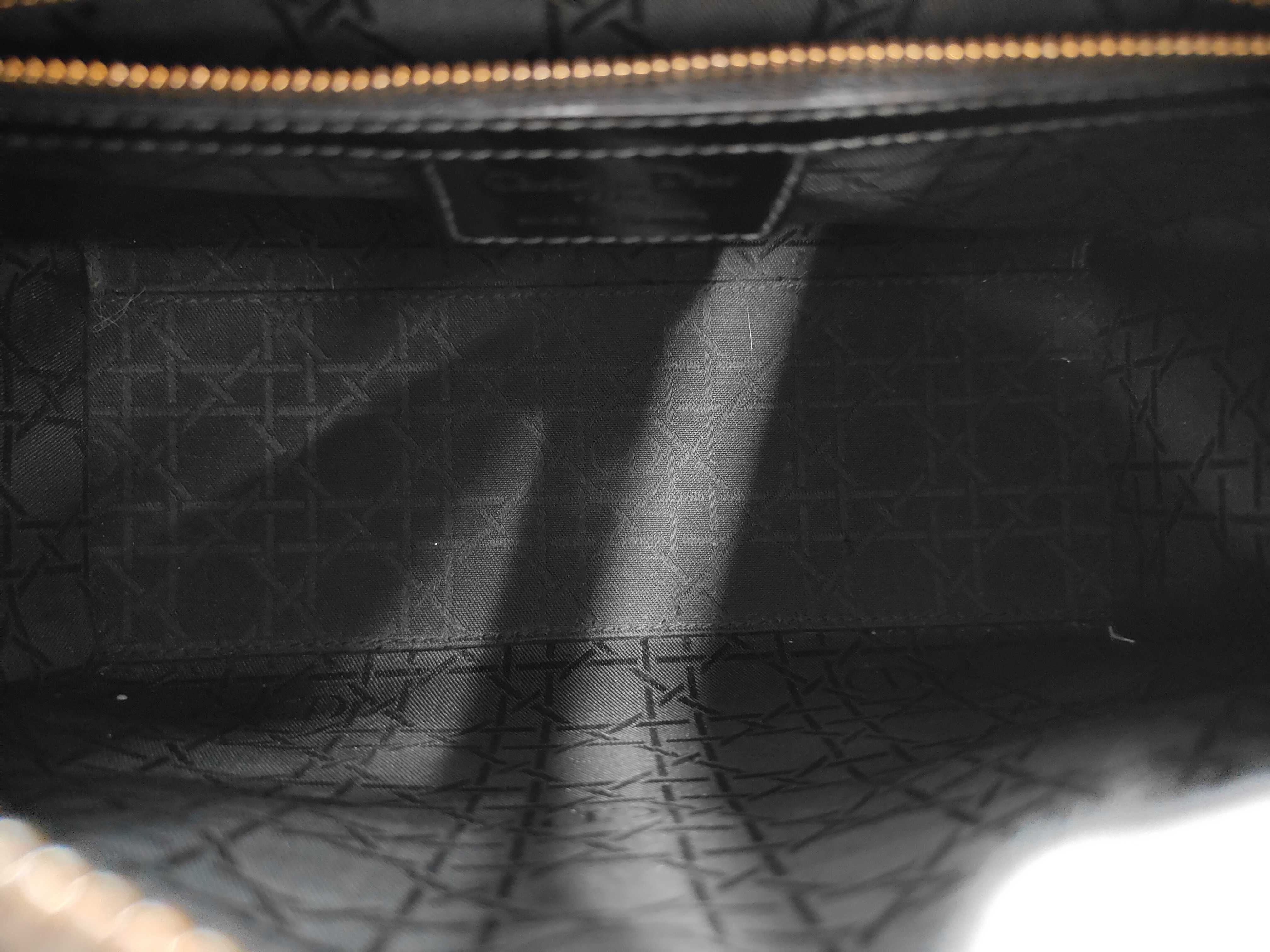 Lady Dior Black 5 Glaze Handbag — view 8