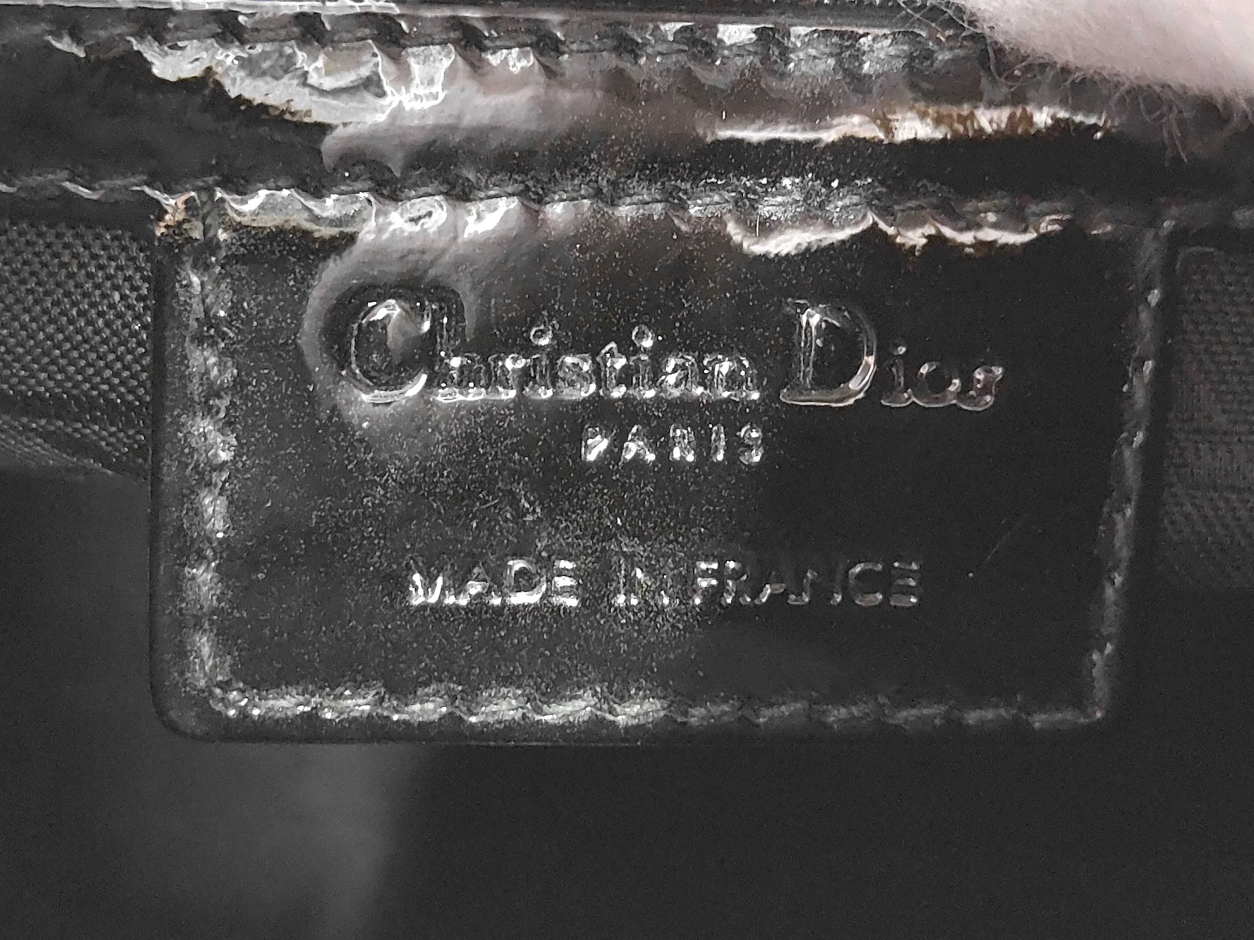Lady Dior Black 5 Glaze Handbag — view 9