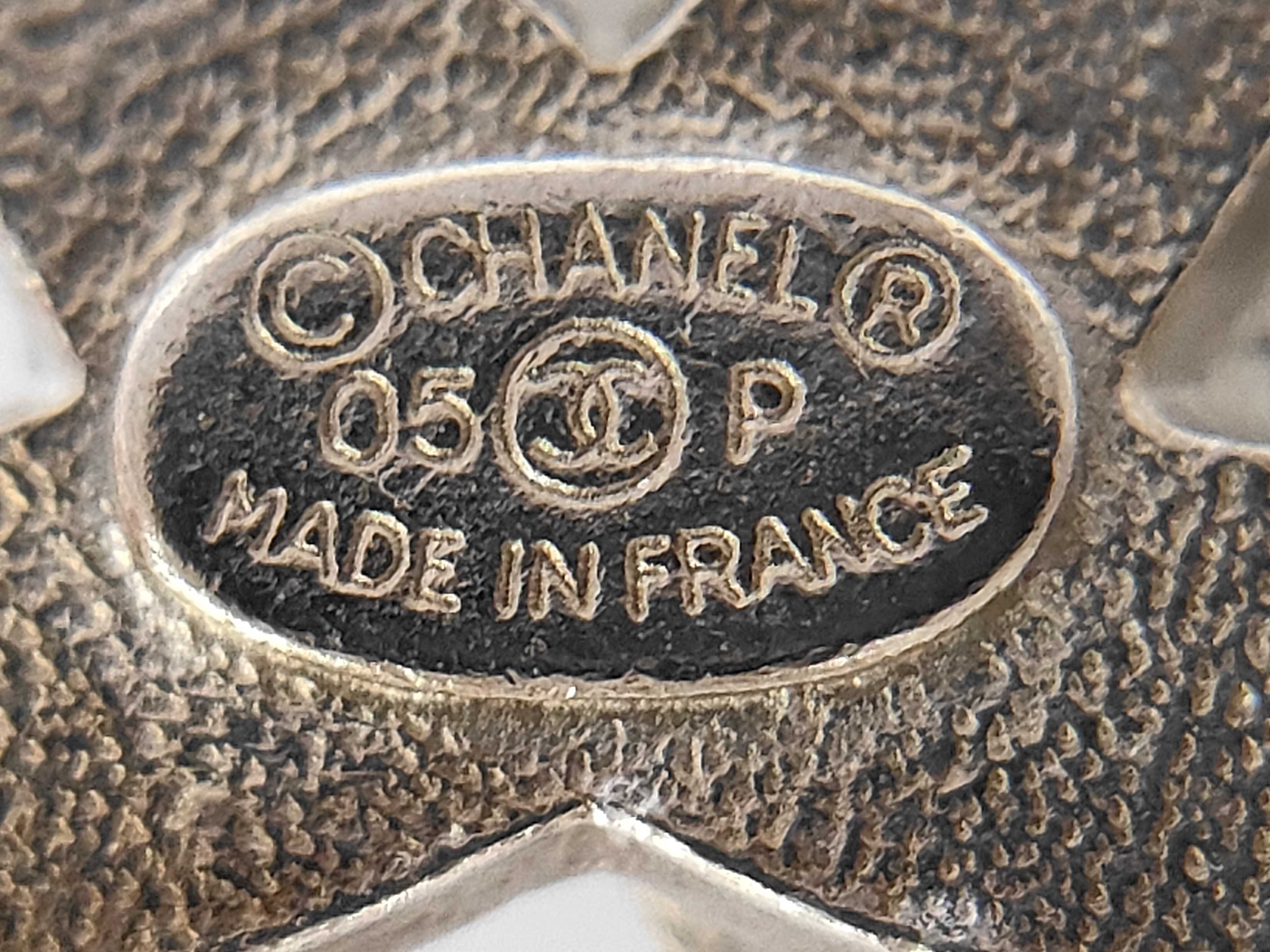 Coco Stone Pearl Silver Pin Brooch — view 3