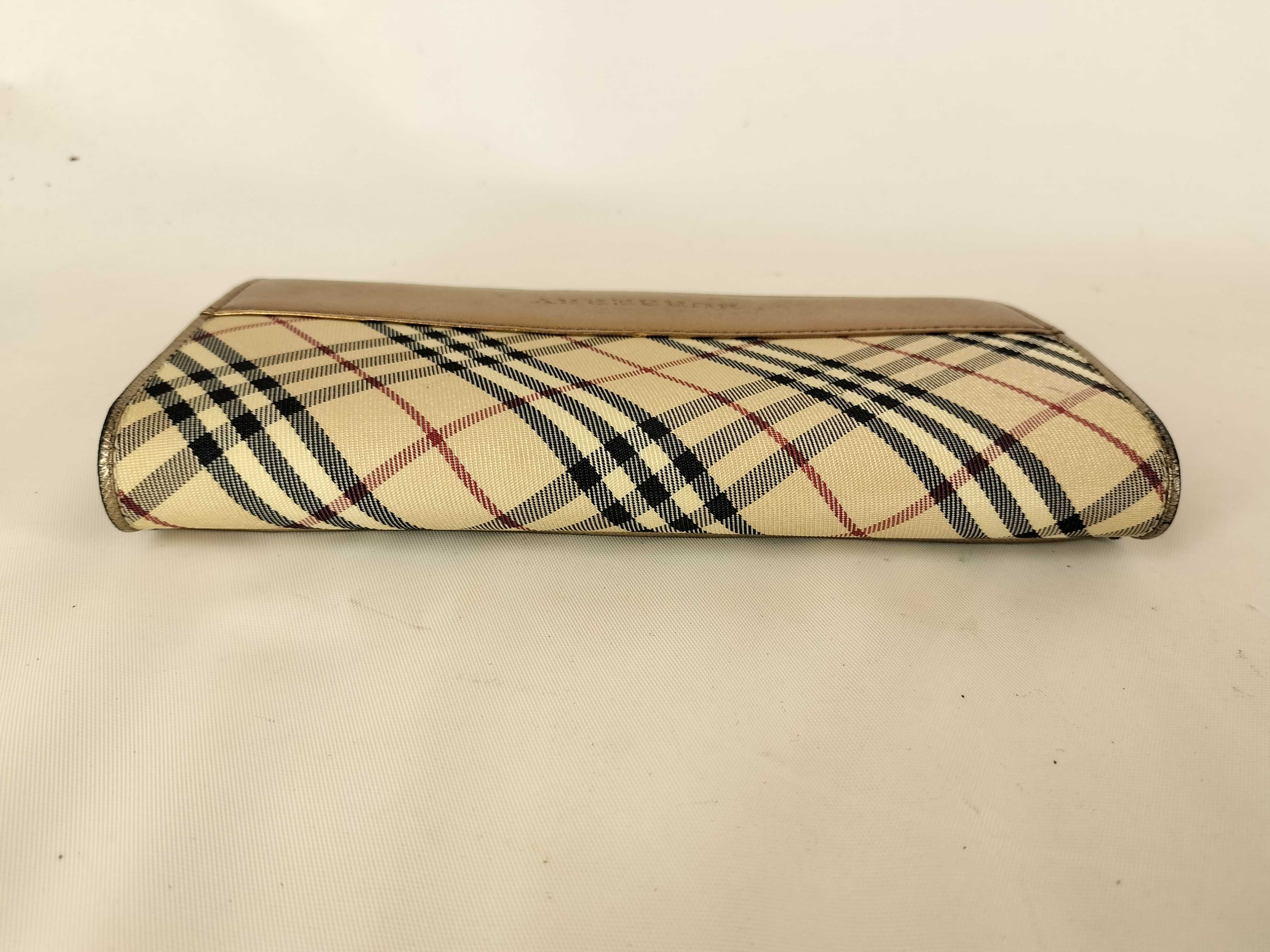 Nova Check Long Wallet, Clasp Purse — view 5