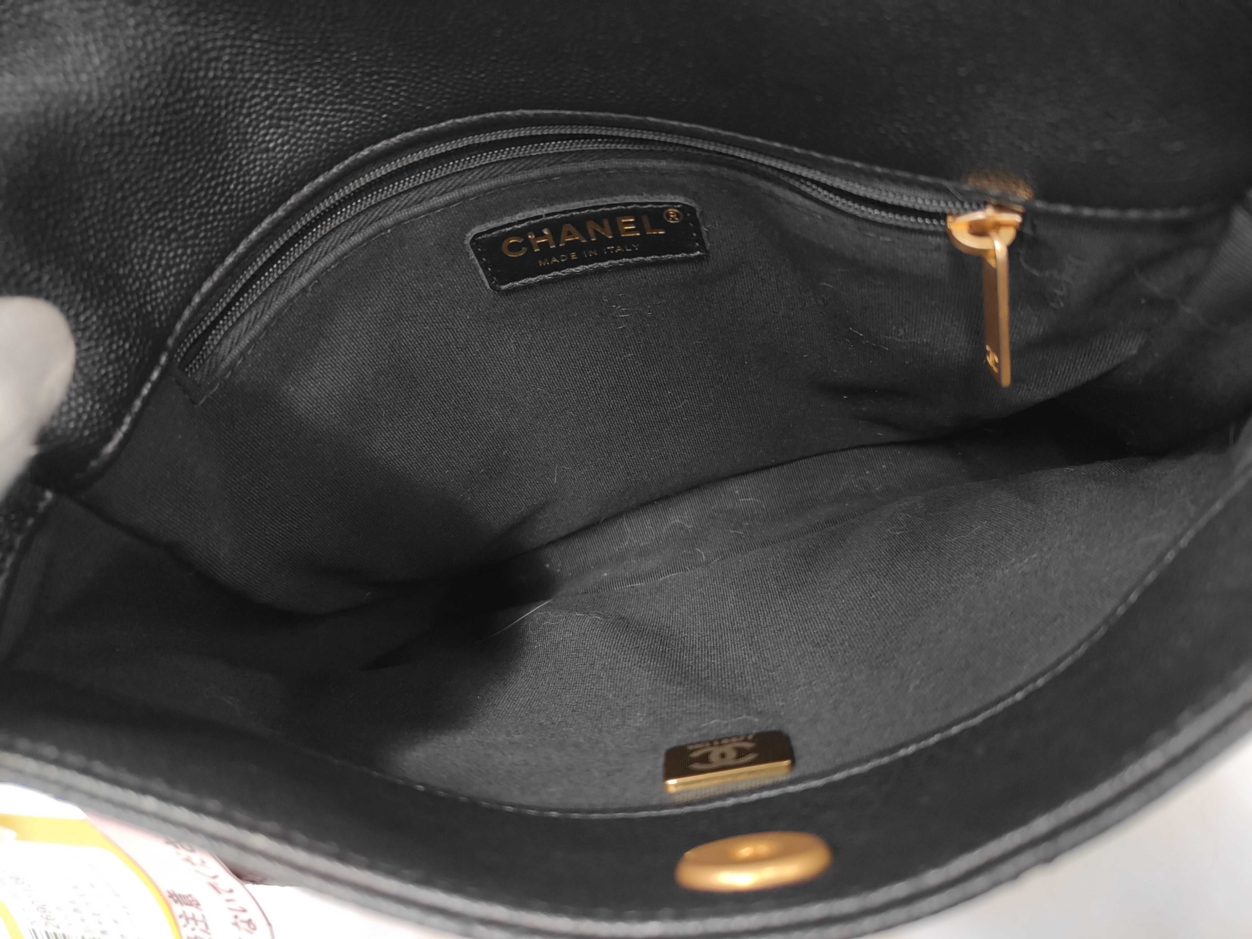 Caviar Skin Hobo Bag, 2-Way, Turn-Lock, Coco Button Shoulder Bag — view 9