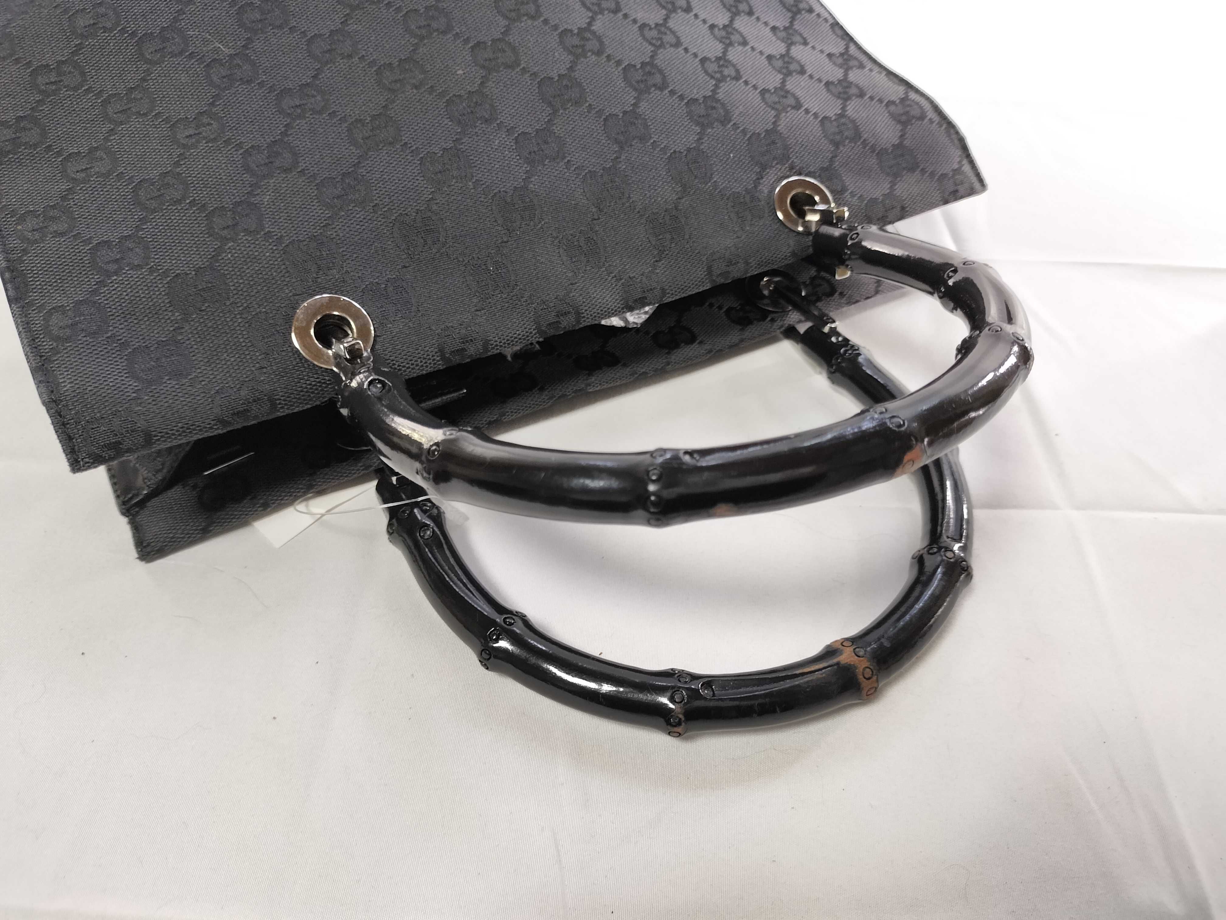 Bamboo 002・1016 GG Canvas 2-way Handbag — view 3