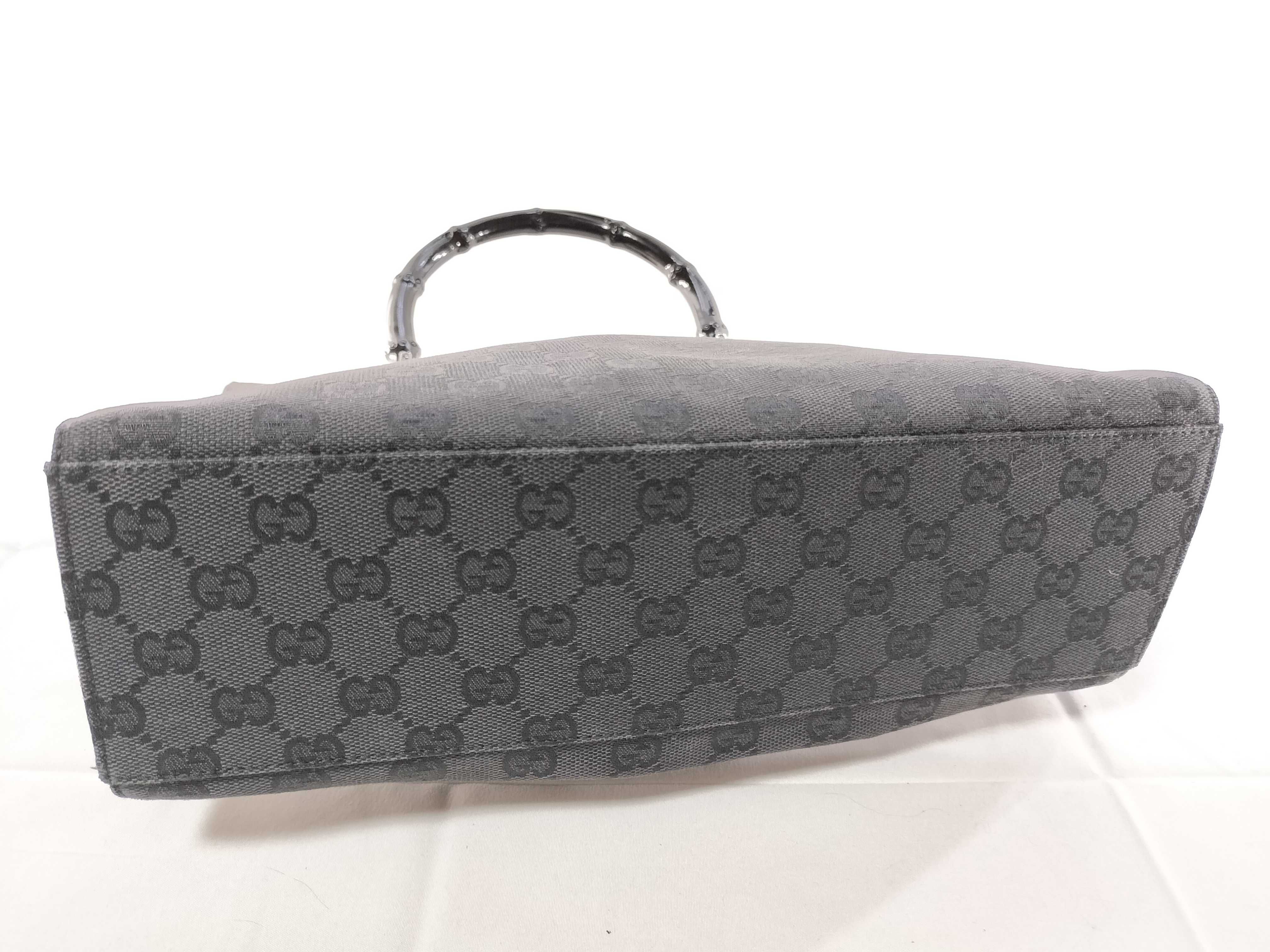 Bamboo 002・1016 GG Canvas 2-way Handbag — view 7