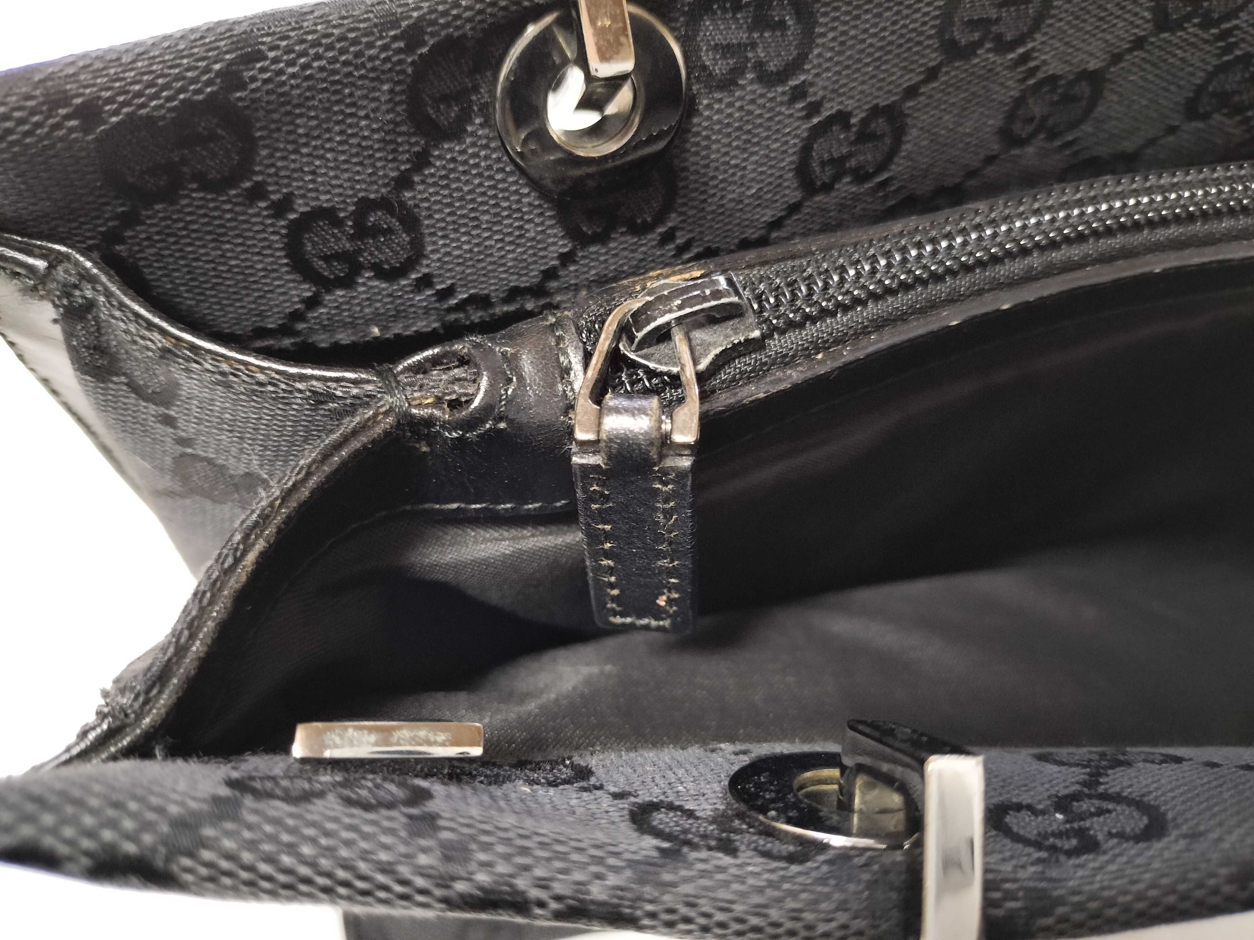 Bamboo 002・1016 GG Canvas 2-way Handbag — view 10