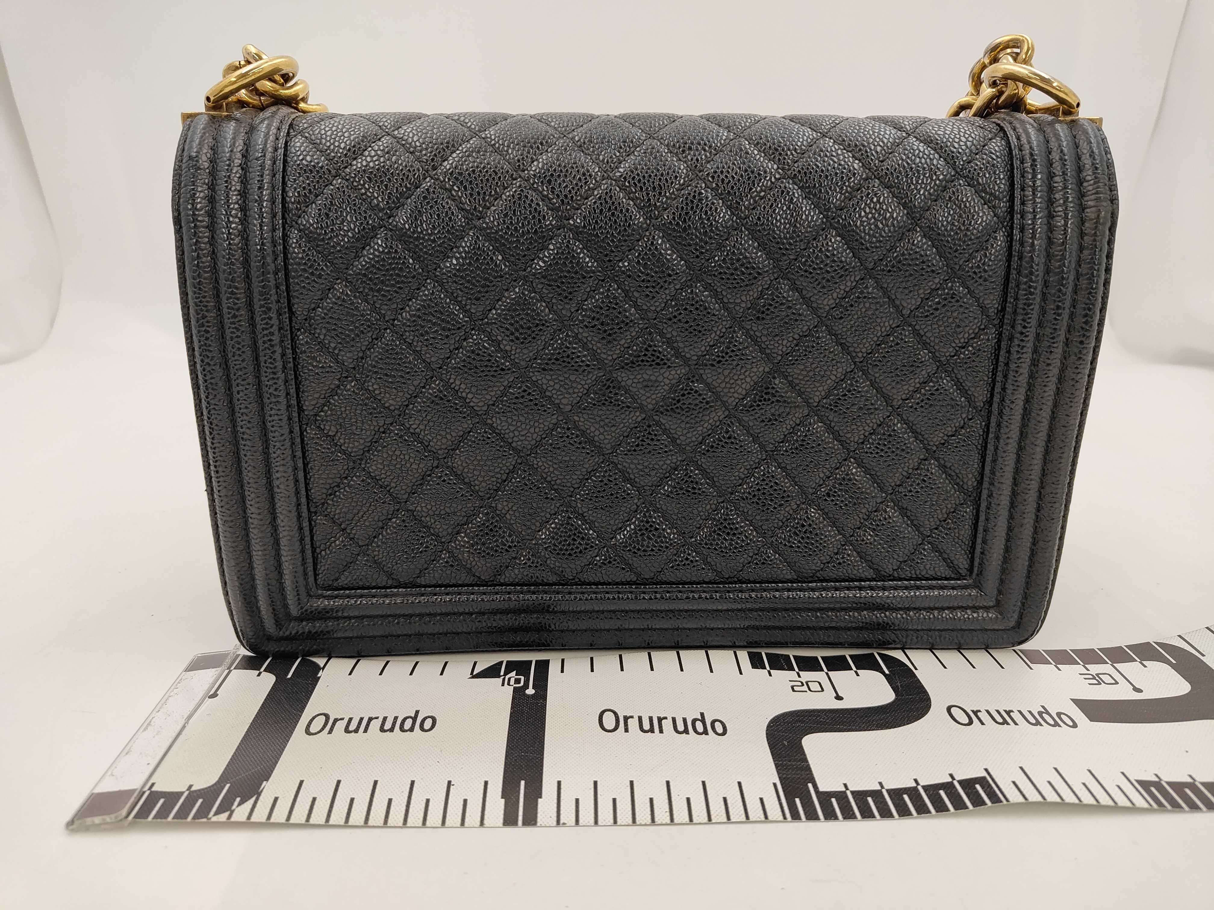 Caviar Skin Boy Chanel Chain Shoulder Bag 25 Shoulder Bag — view 2