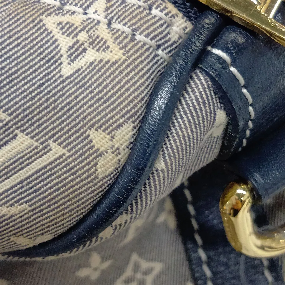 Monogram Idylle Speedy Bandoulière 30 M56703 TH4078 Blue — view 12