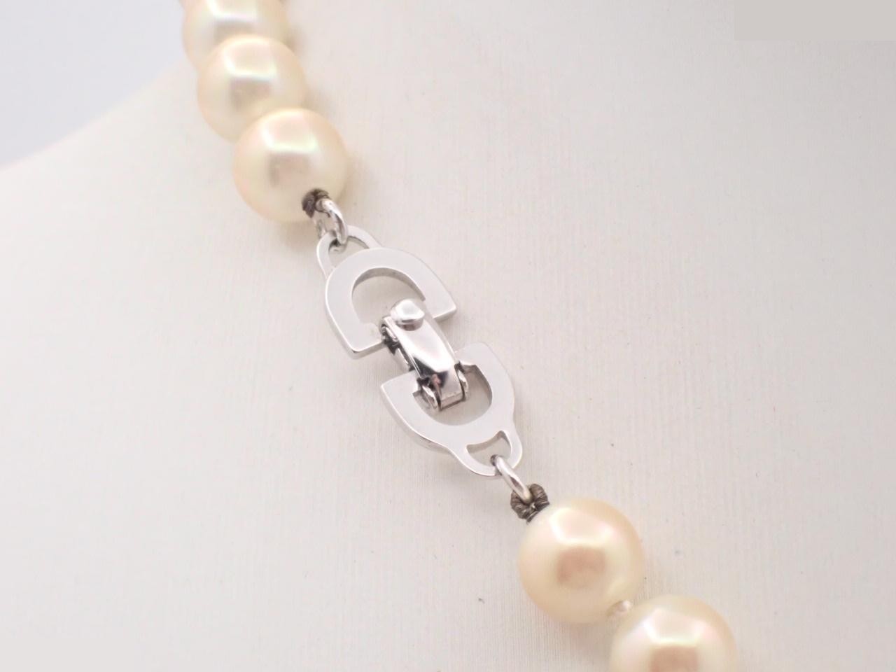 pearl necklace, with box. Neck circumference approximately 44 cm. — view 2
