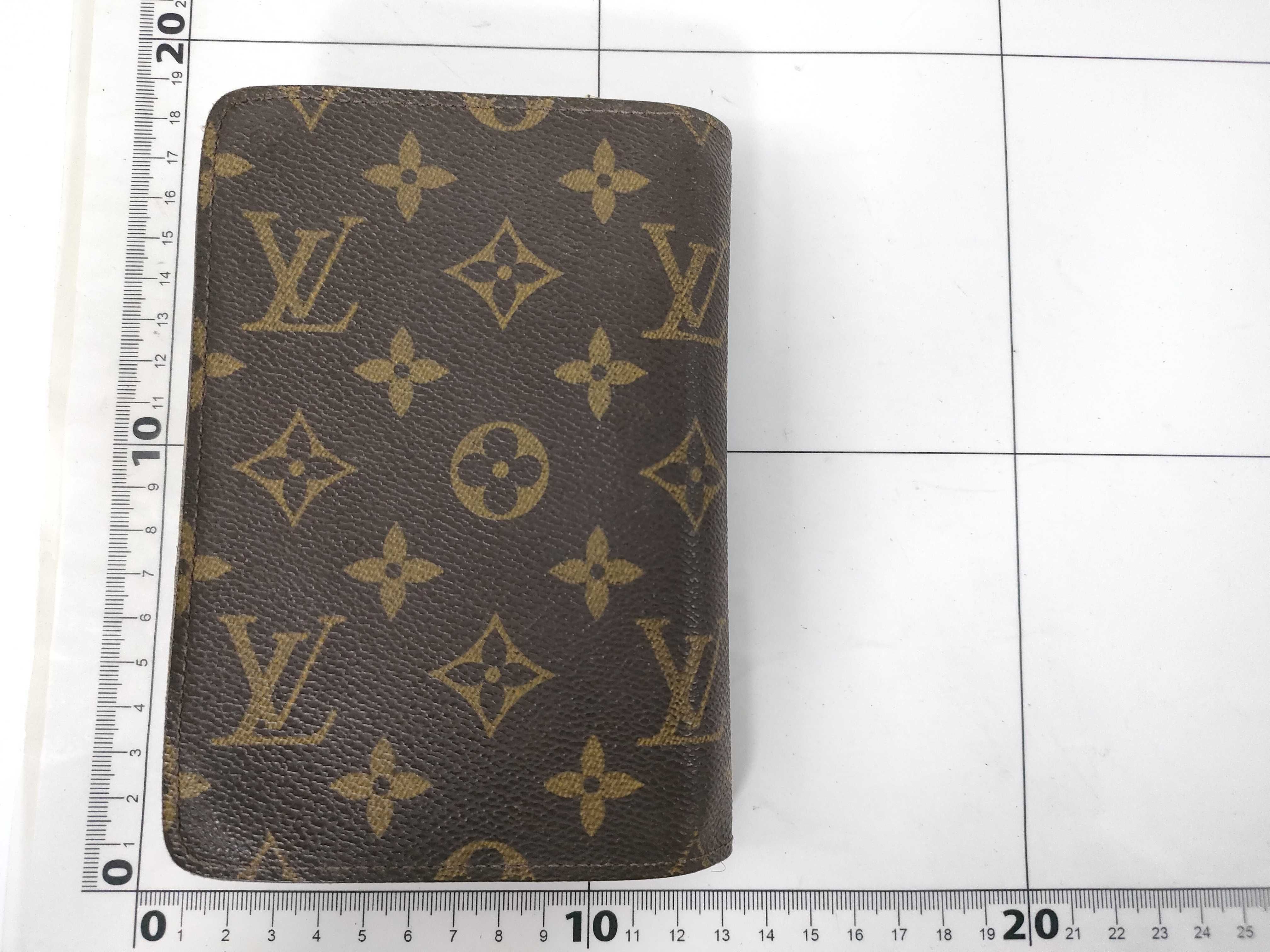 Monogram Louis Vuitton Monogram Folding Wallet with Card Case — view 2