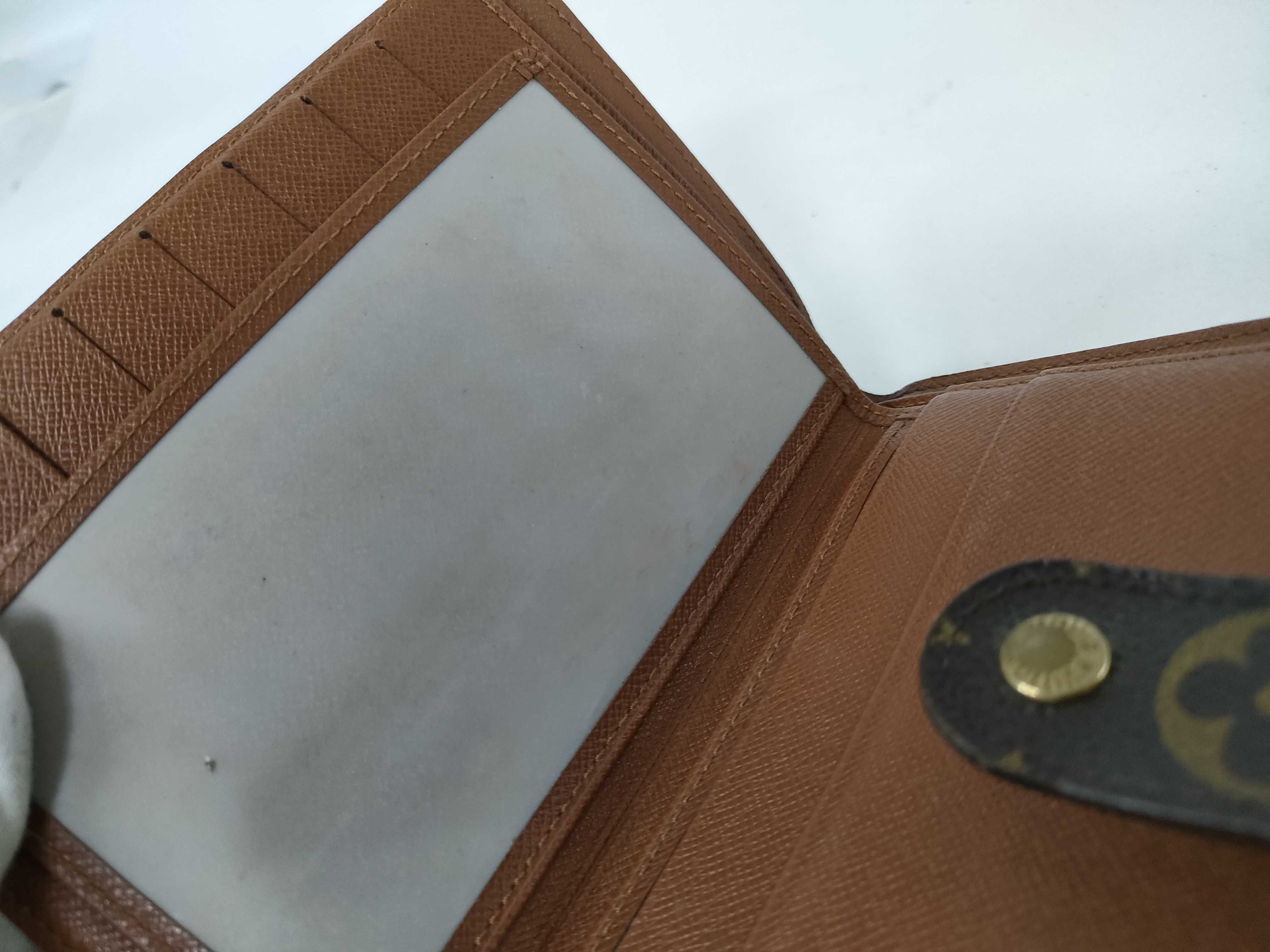 Monogram Louis Vuitton Monogram Folding Wallet with Card Case — view 14