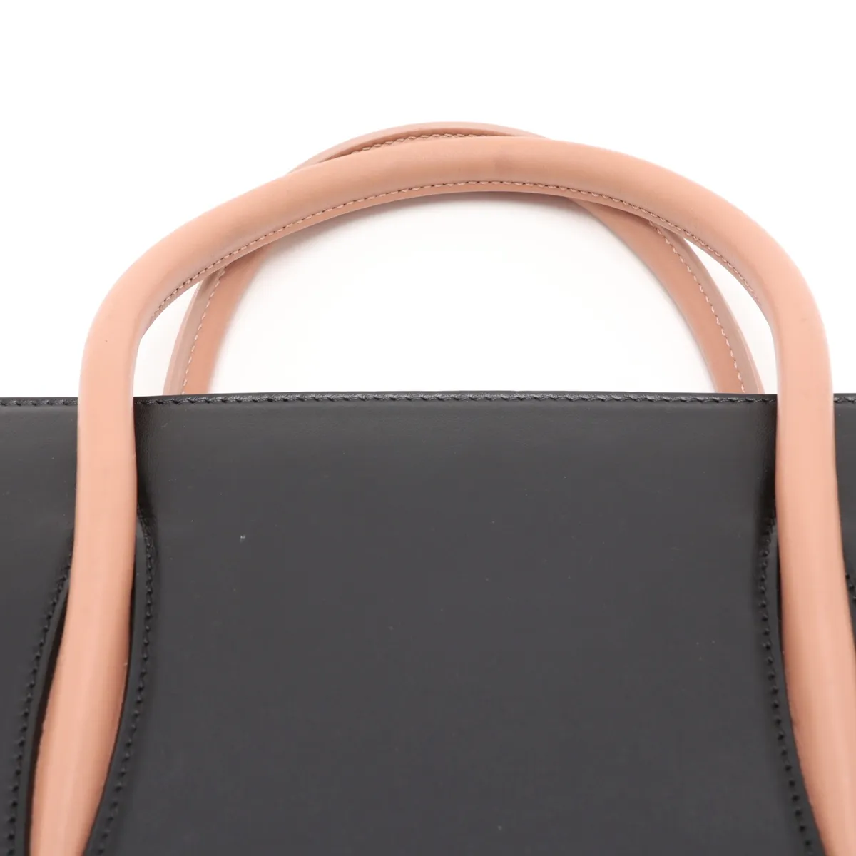 Paloma Leather x Studs 2-Way Tote Bag, Black — view 6