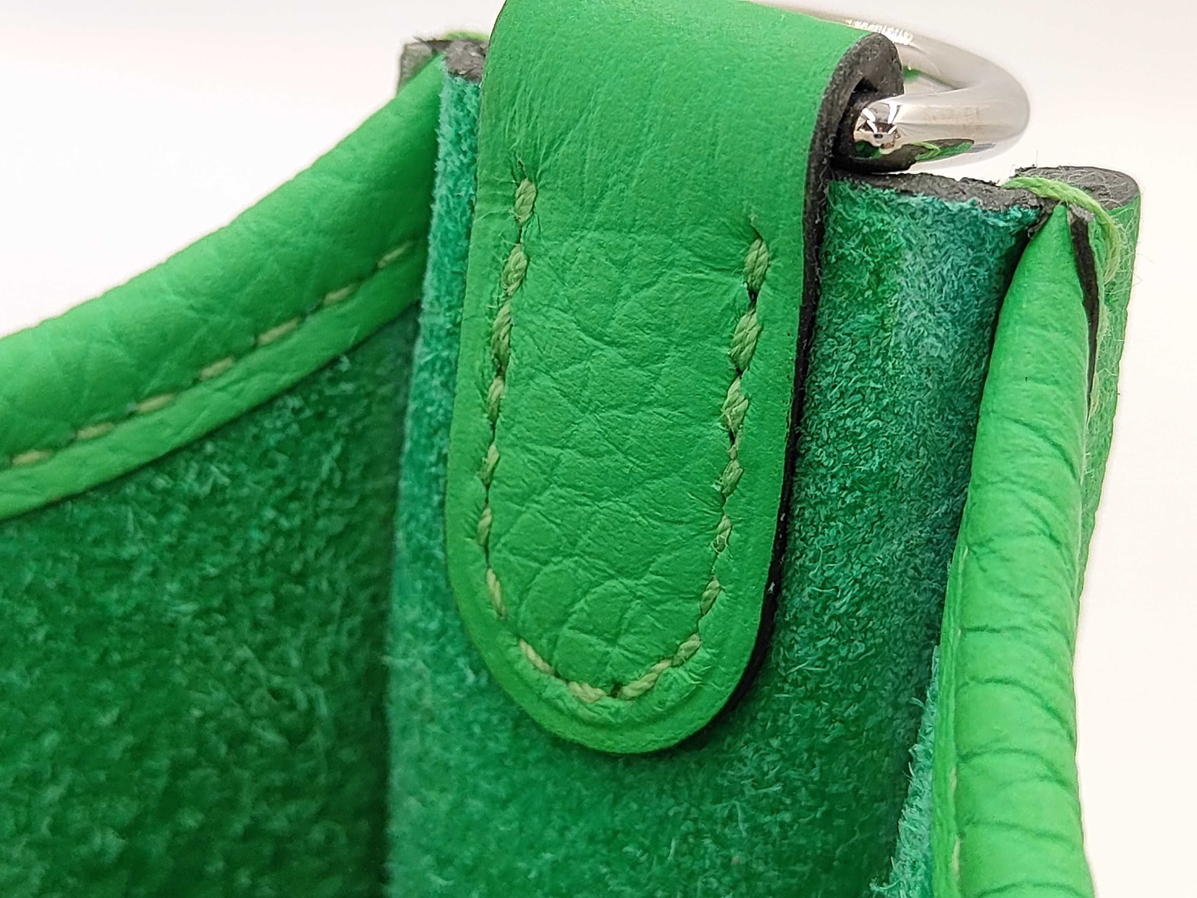 Evelyne TPM B-stamp Shoulder Bag, Green Shoulder Bag — view 11