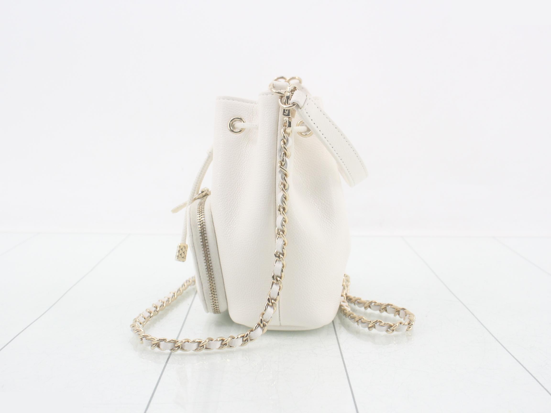 Drawstring shoulder bag — view 3