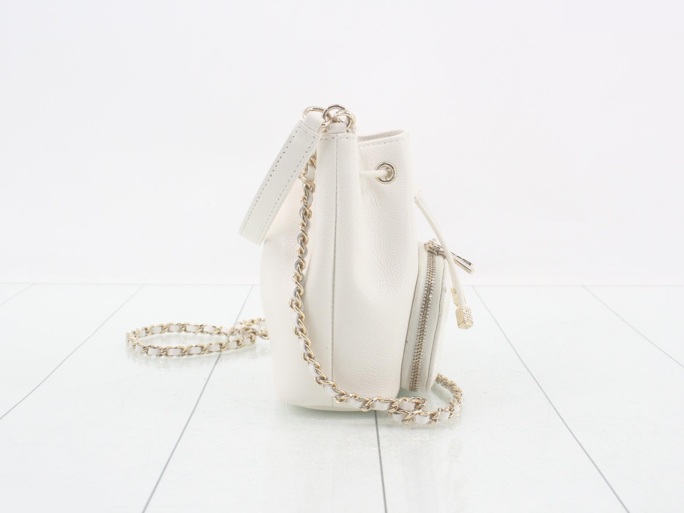 Drawstring shoulder bag — view 4