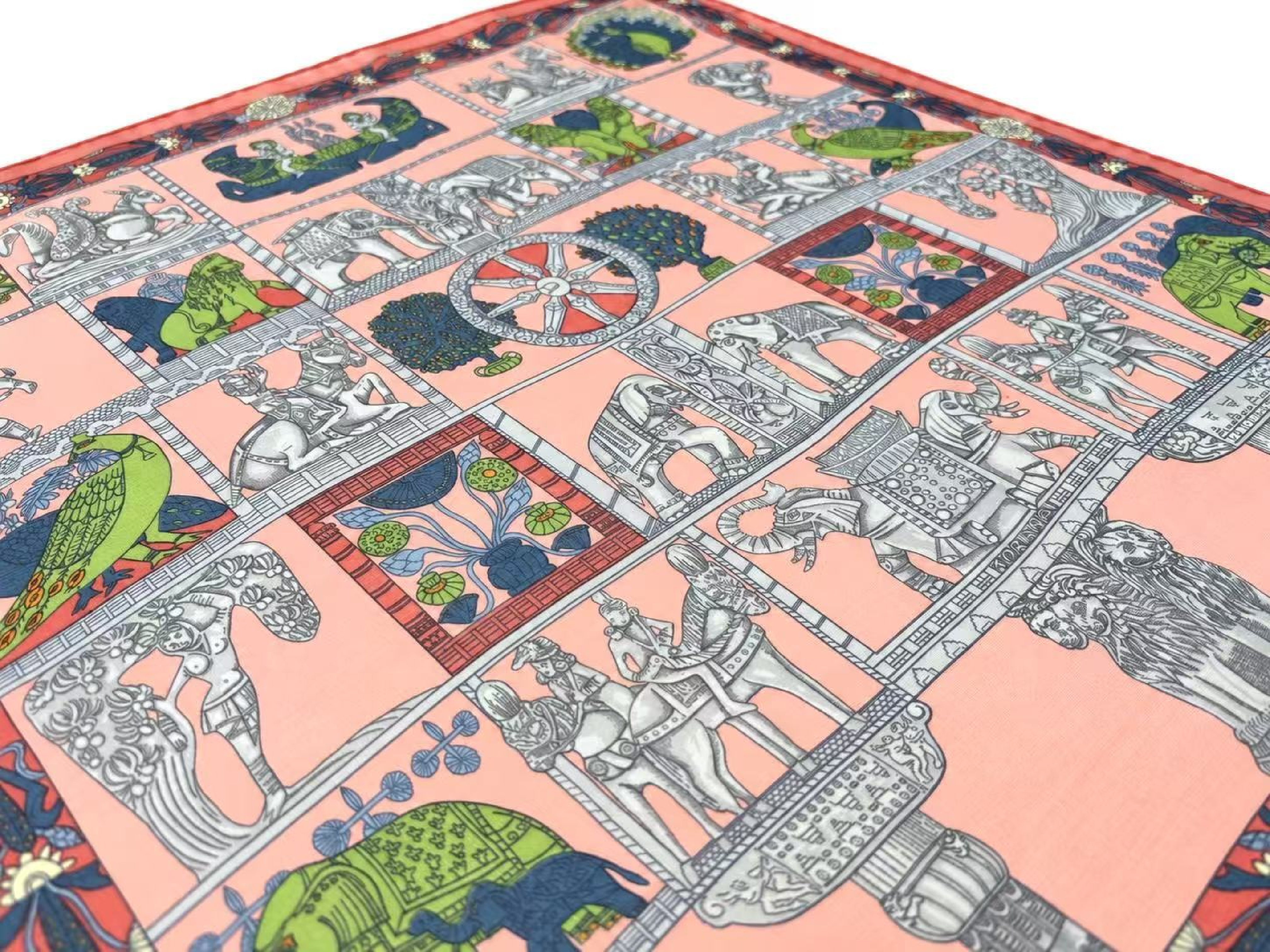 Silk TORANA 40 Scarf and other accessories — view 5