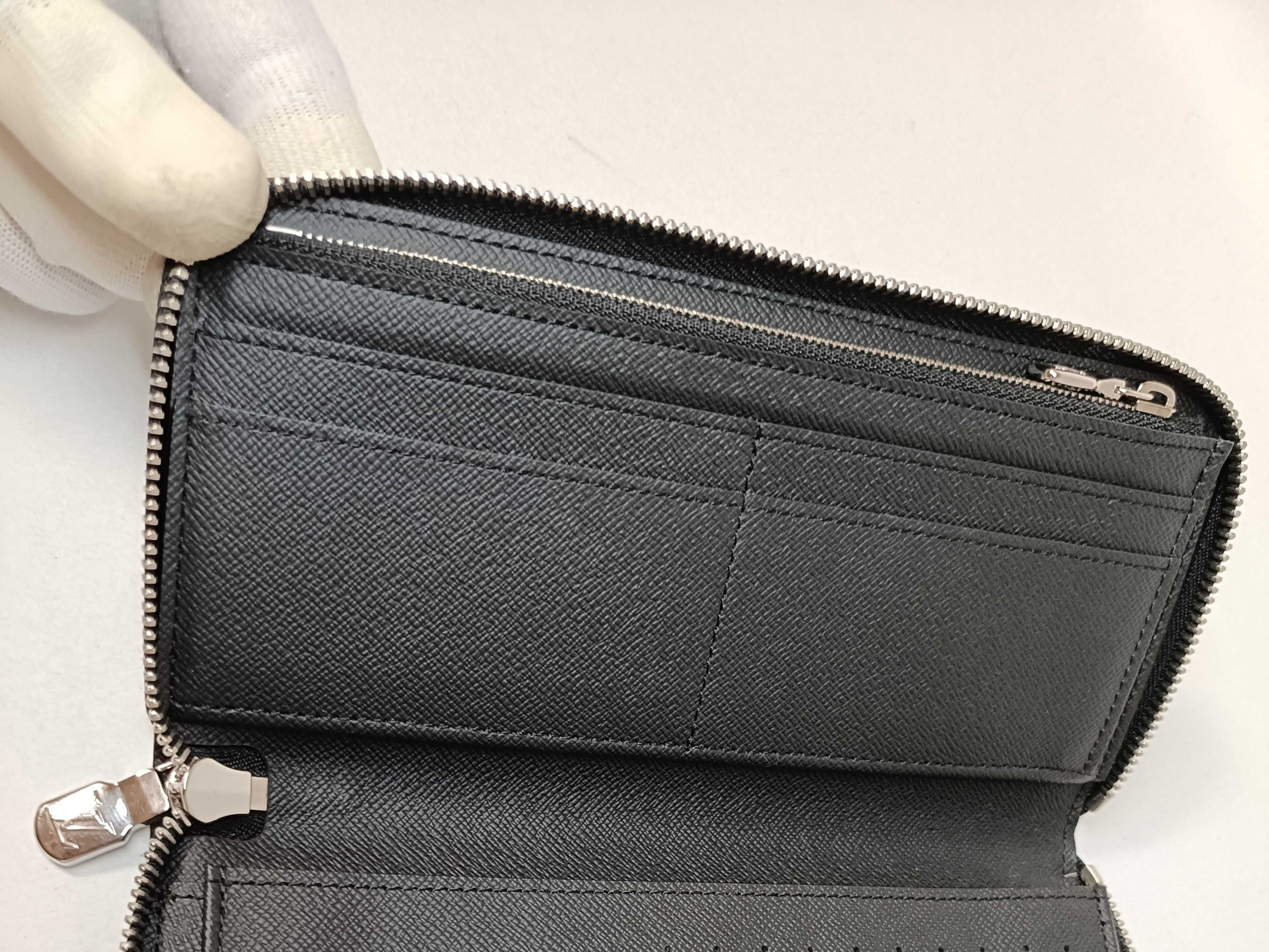 Damier Graphite Zippy Wallet Vertical — view 9