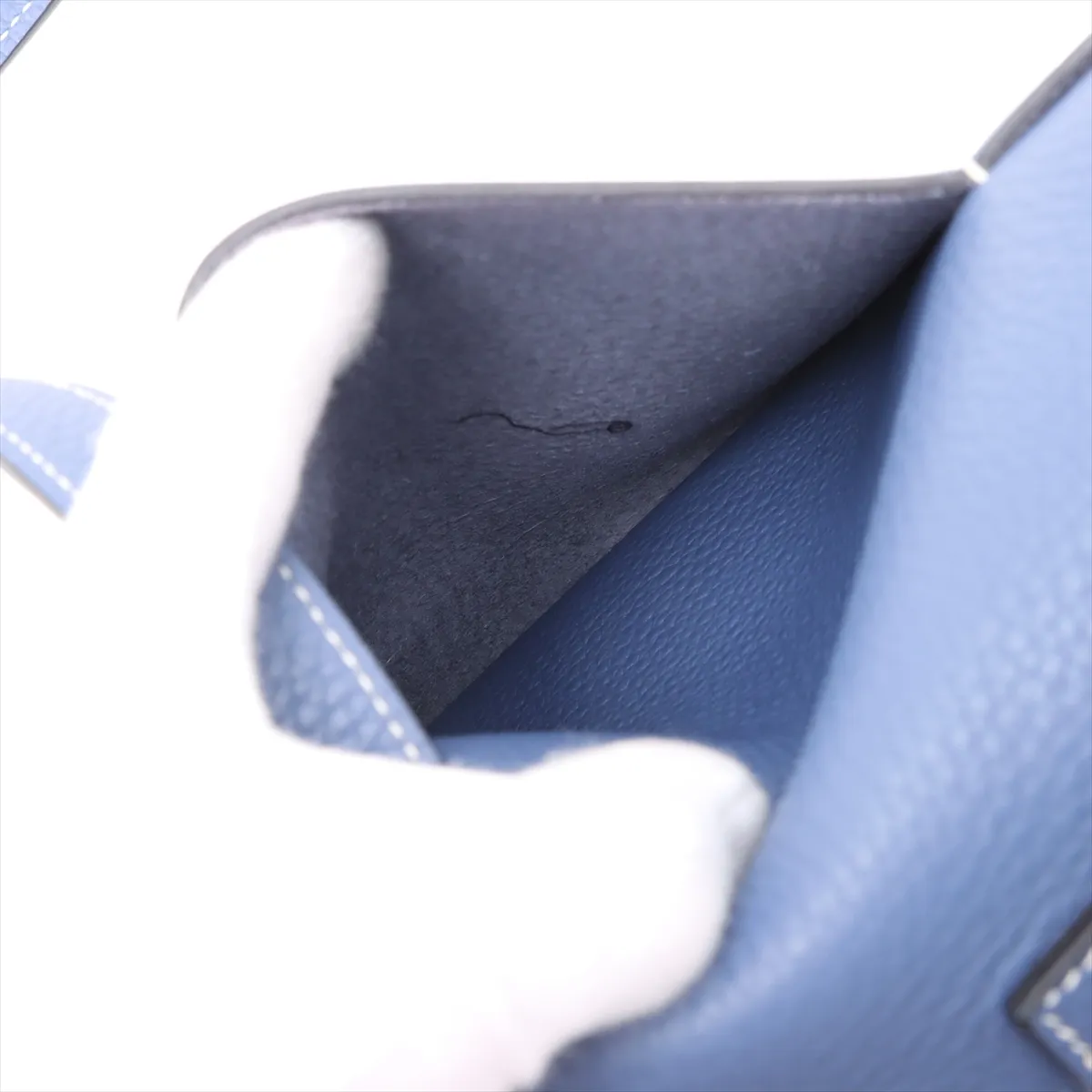 Arzan 31 Taurillon Clemence Blue Brighton Silver Hardware C: 2018 — view 12