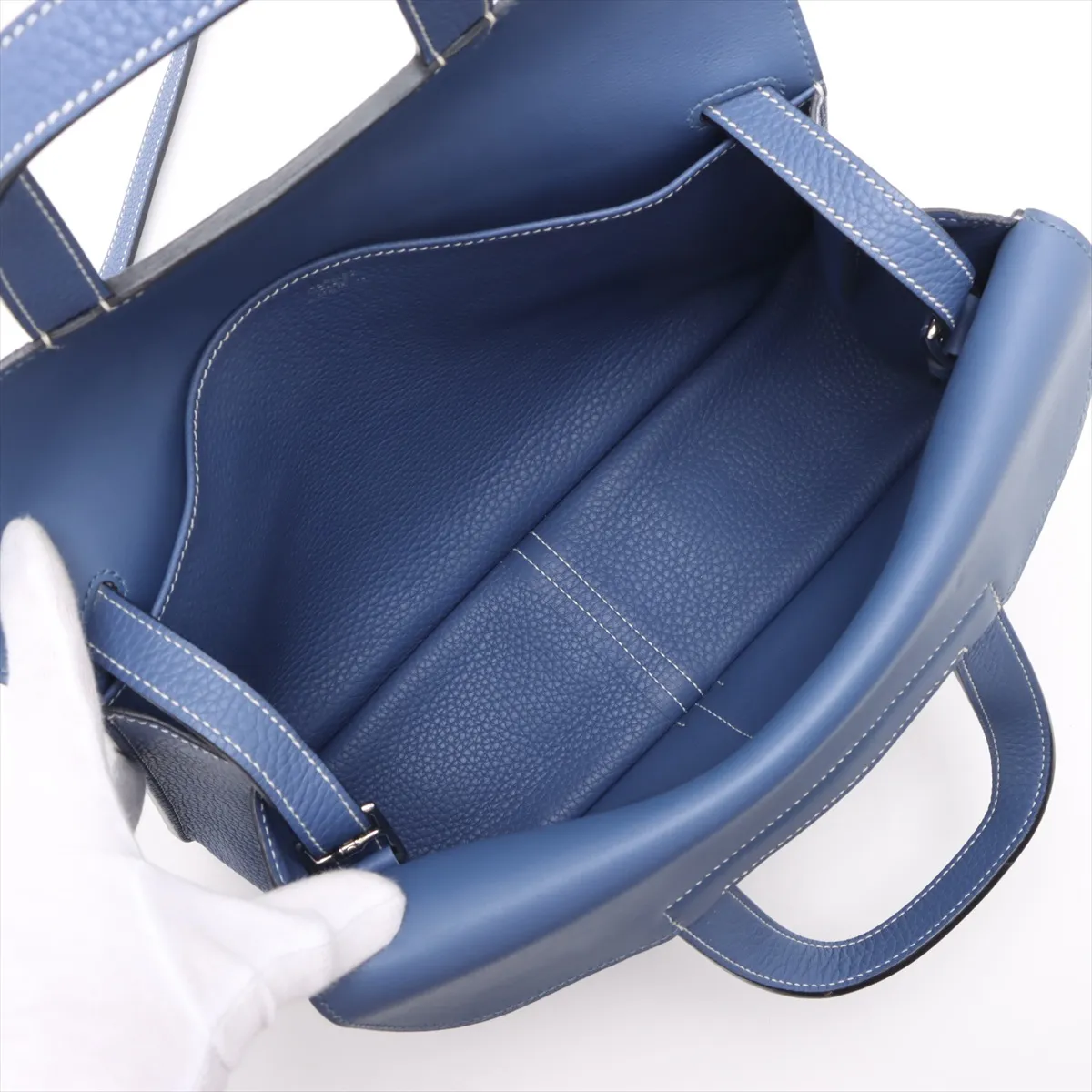 Arzan 31 Taurillon Clemence Blue Brighton Silver Hardware C: 2018 — view 8