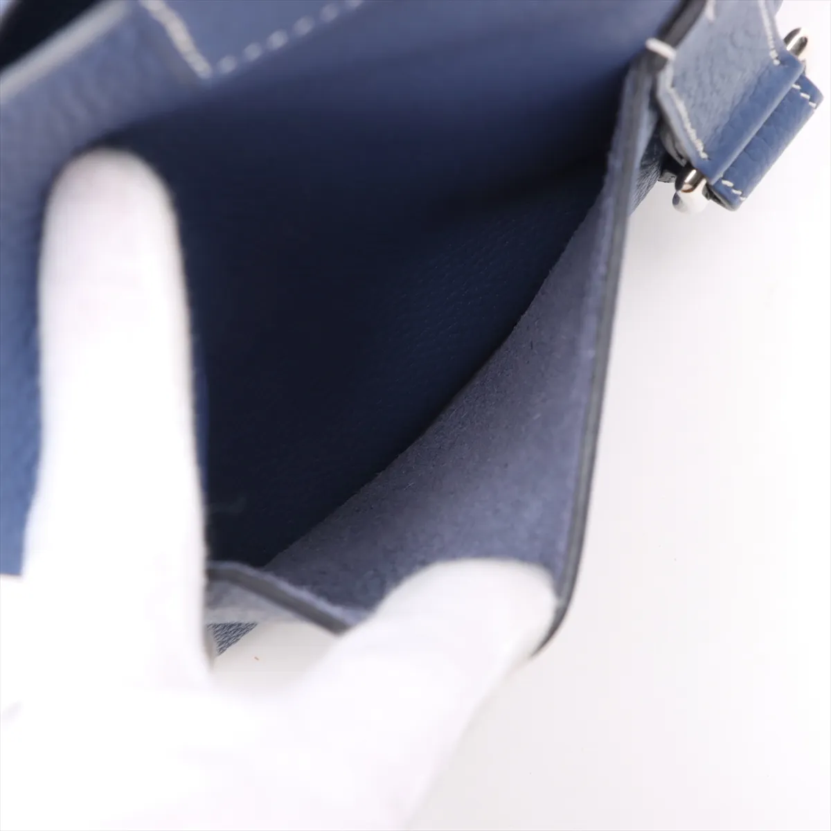 Arzan 31 Taurillon Clemence Blue Brighton Silver Hardware C: 2018 — view 10
