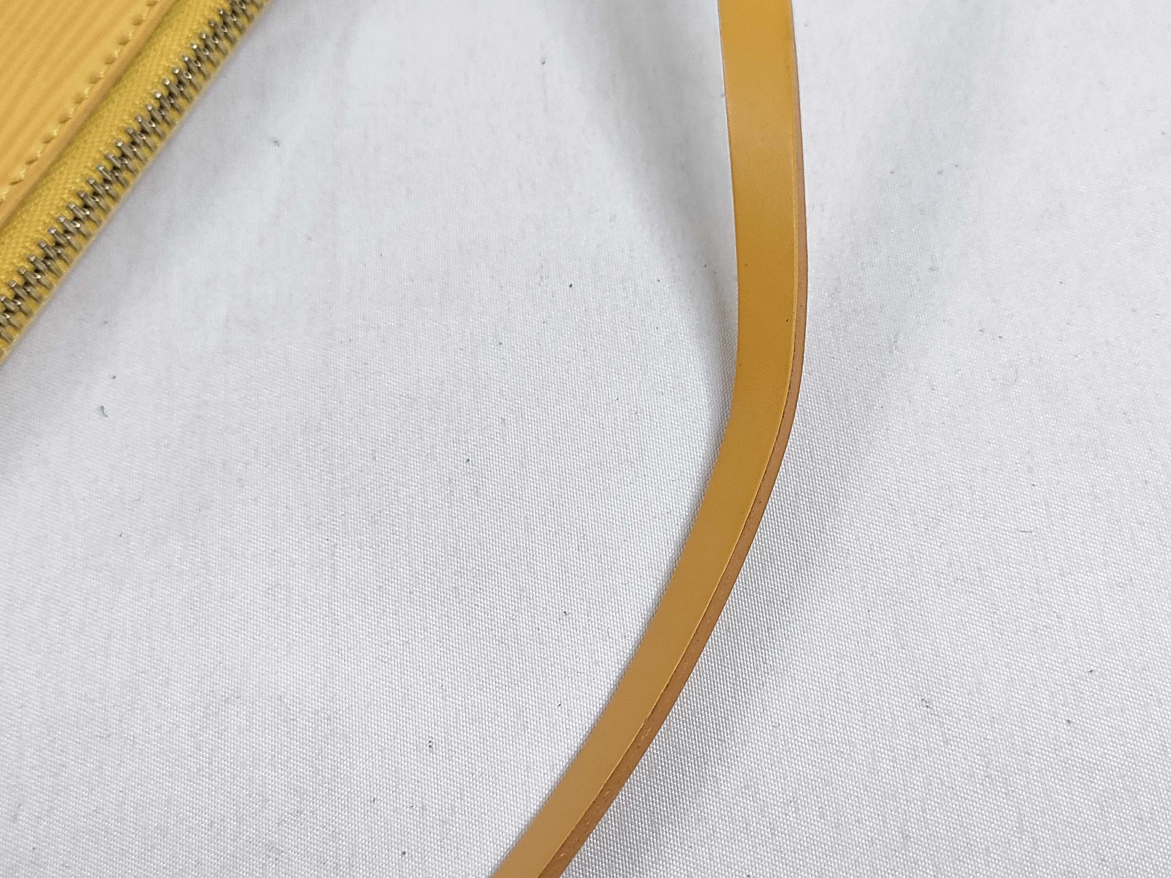 Epi PH - Epi Leather Yellow Pochette Handbag — view 4