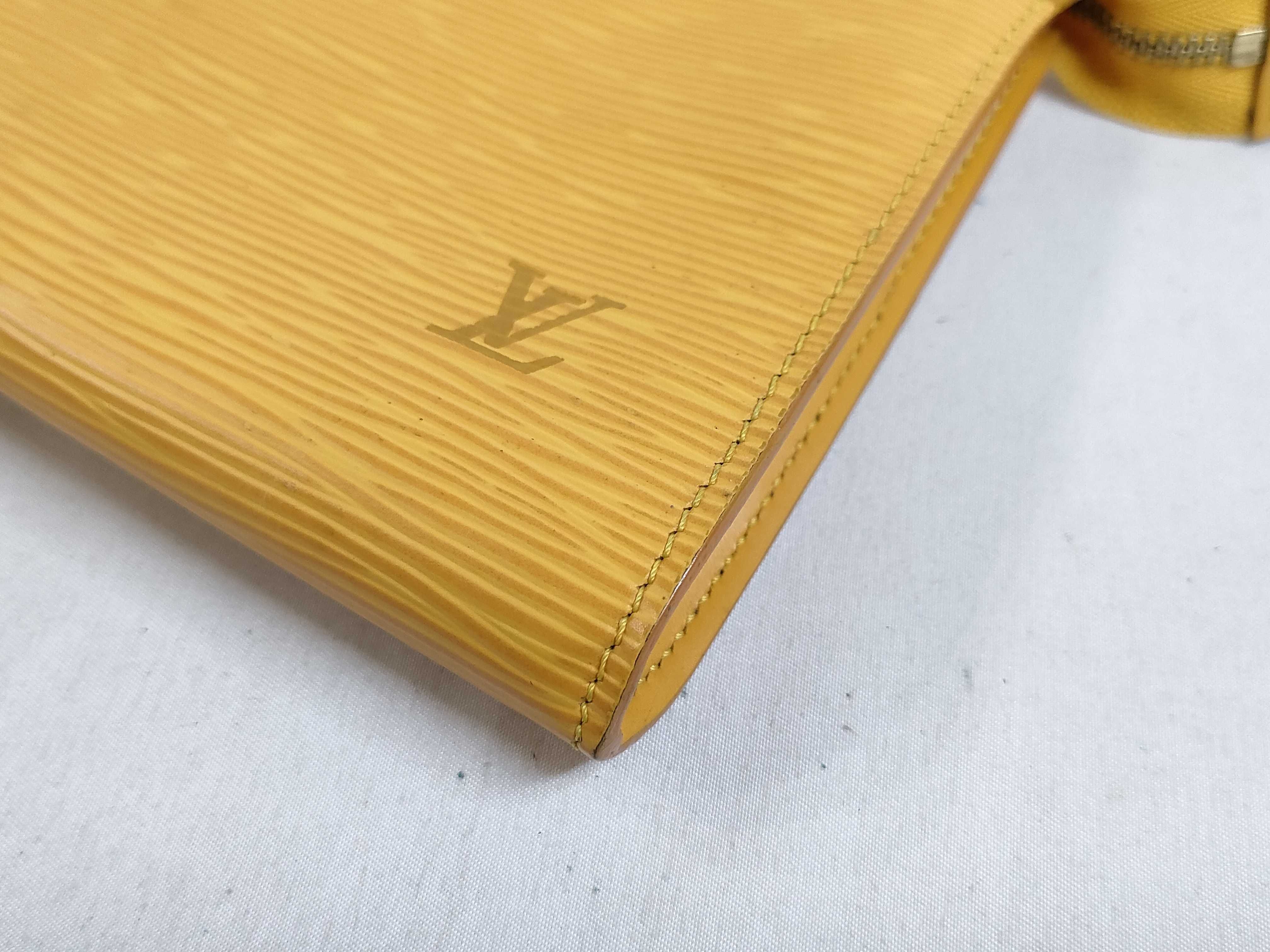 Epi PH - Epi Leather Yellow Pochette Handbag — view 6