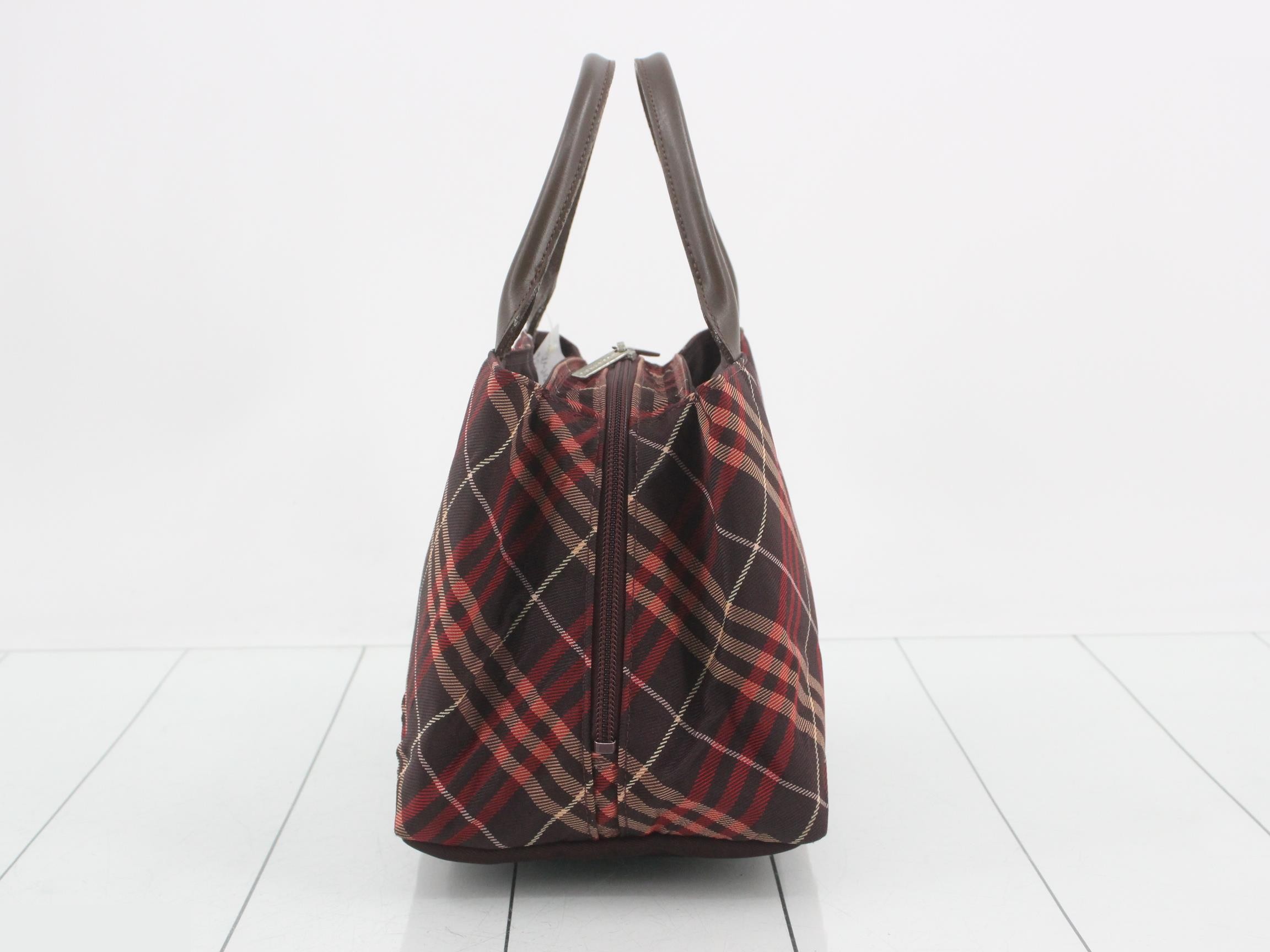 Nylon check pattern, W26 H17 D16 — view 4