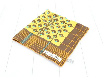 Vintage Scarf, Orange Tones