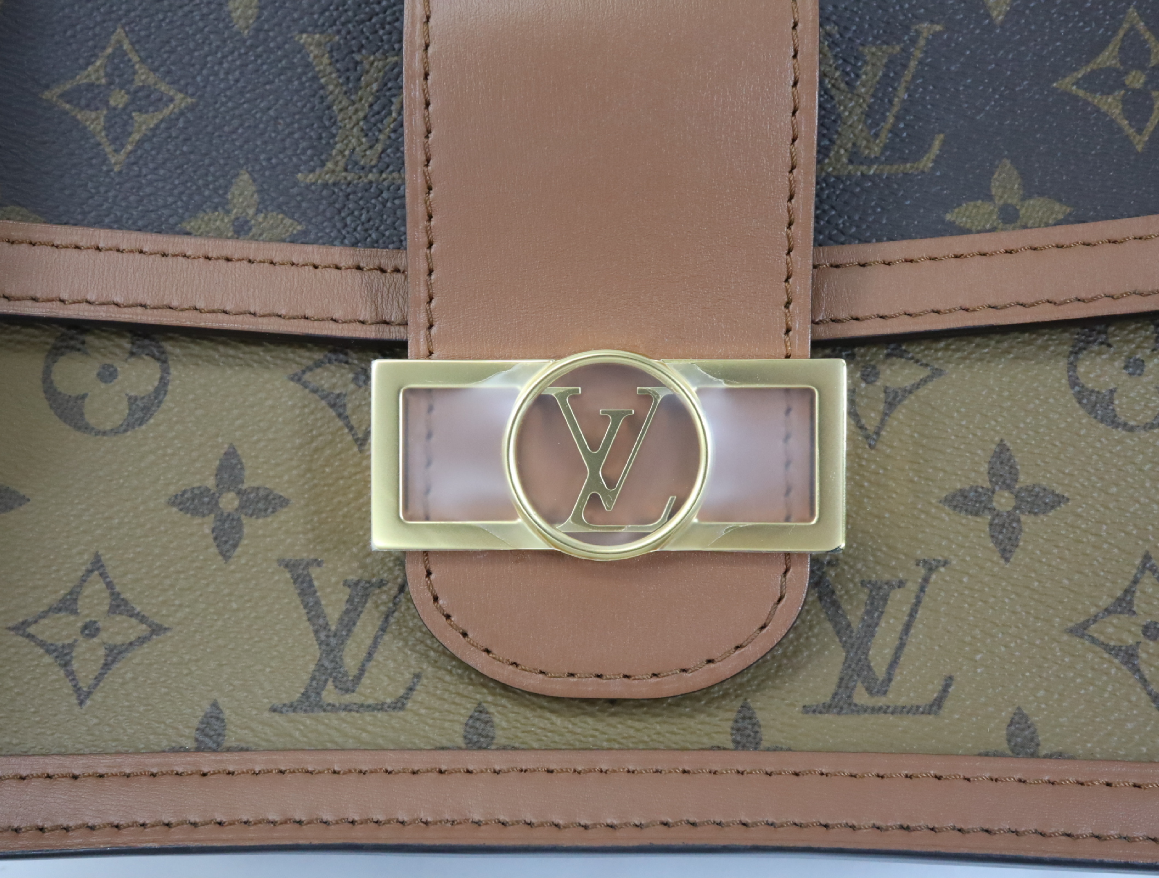 Monogram Reverse Dauphine MM M45958 Shoulder Bag (RFID detected) — view 11