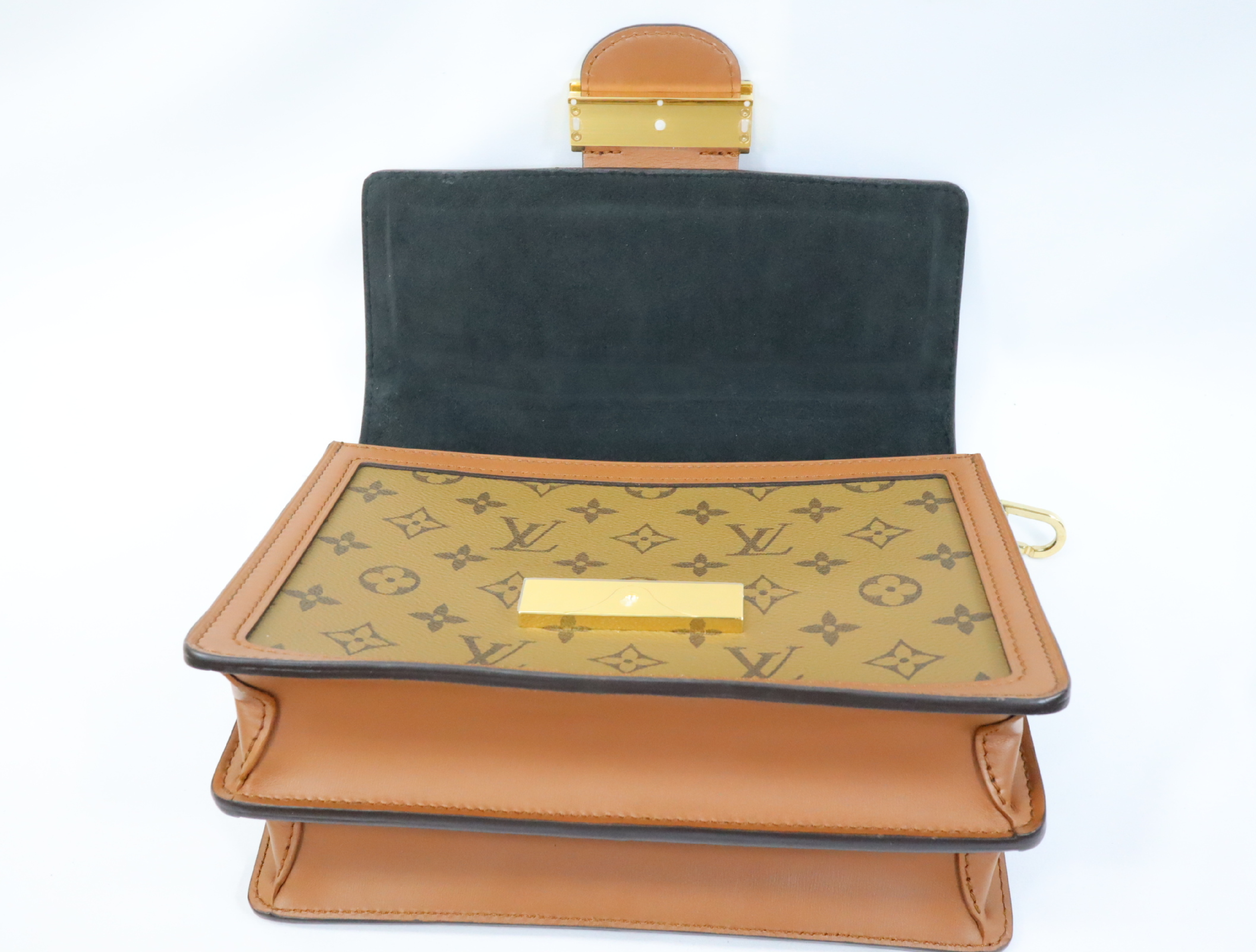 Monogram Reverse Dauphine MM M45958 Shoulder Bag (RFID detected) — view 12
