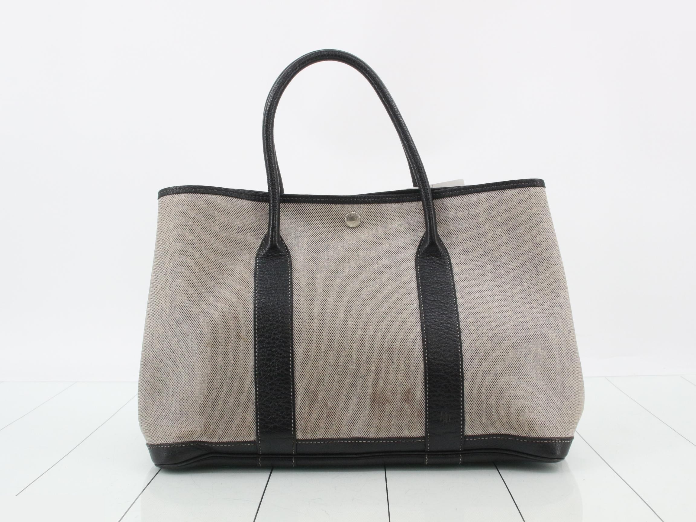 Garden Party PM Toile Officier Tote Bag — view 2