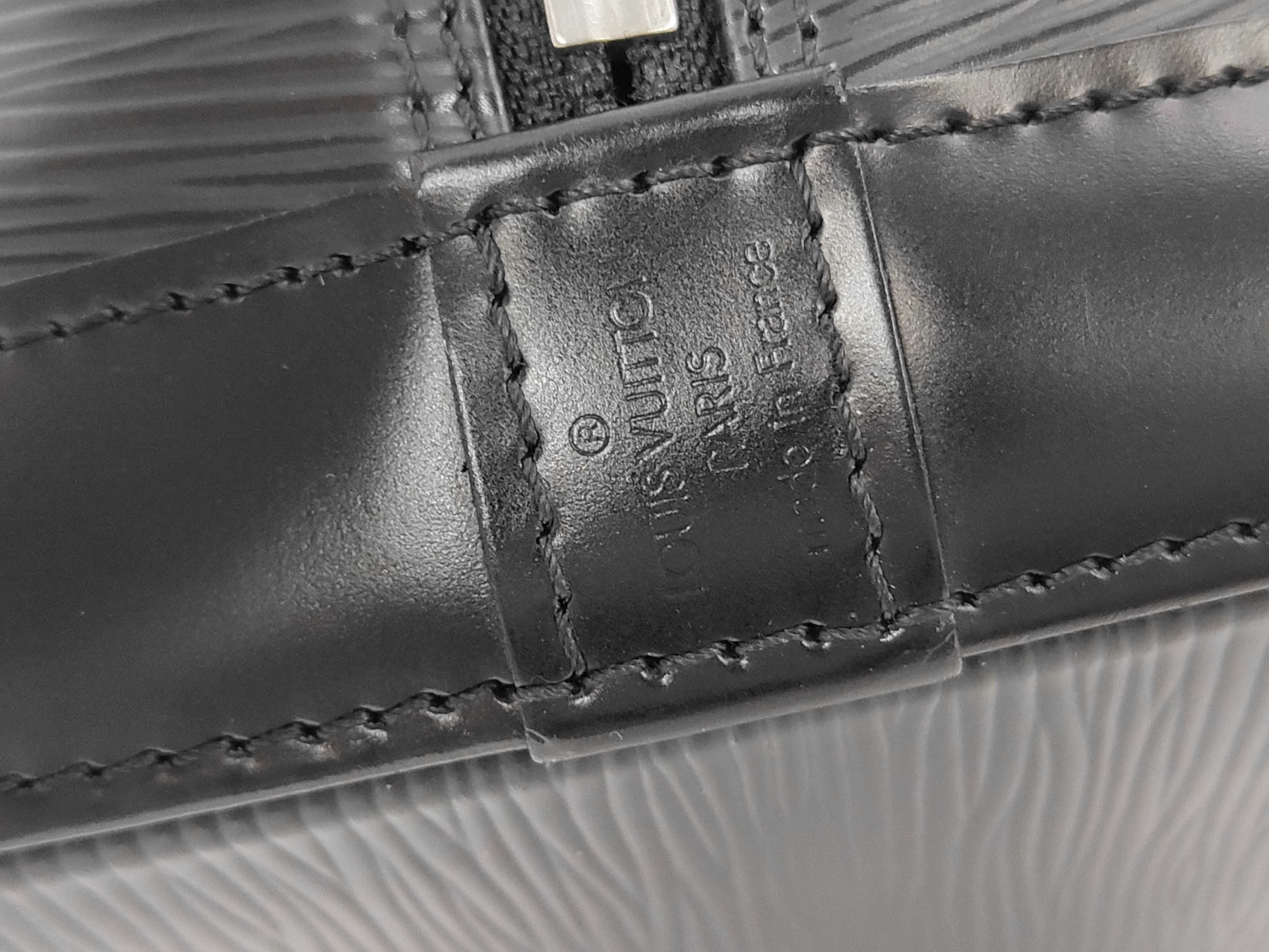 Alma Epi Black Handbag — view 8