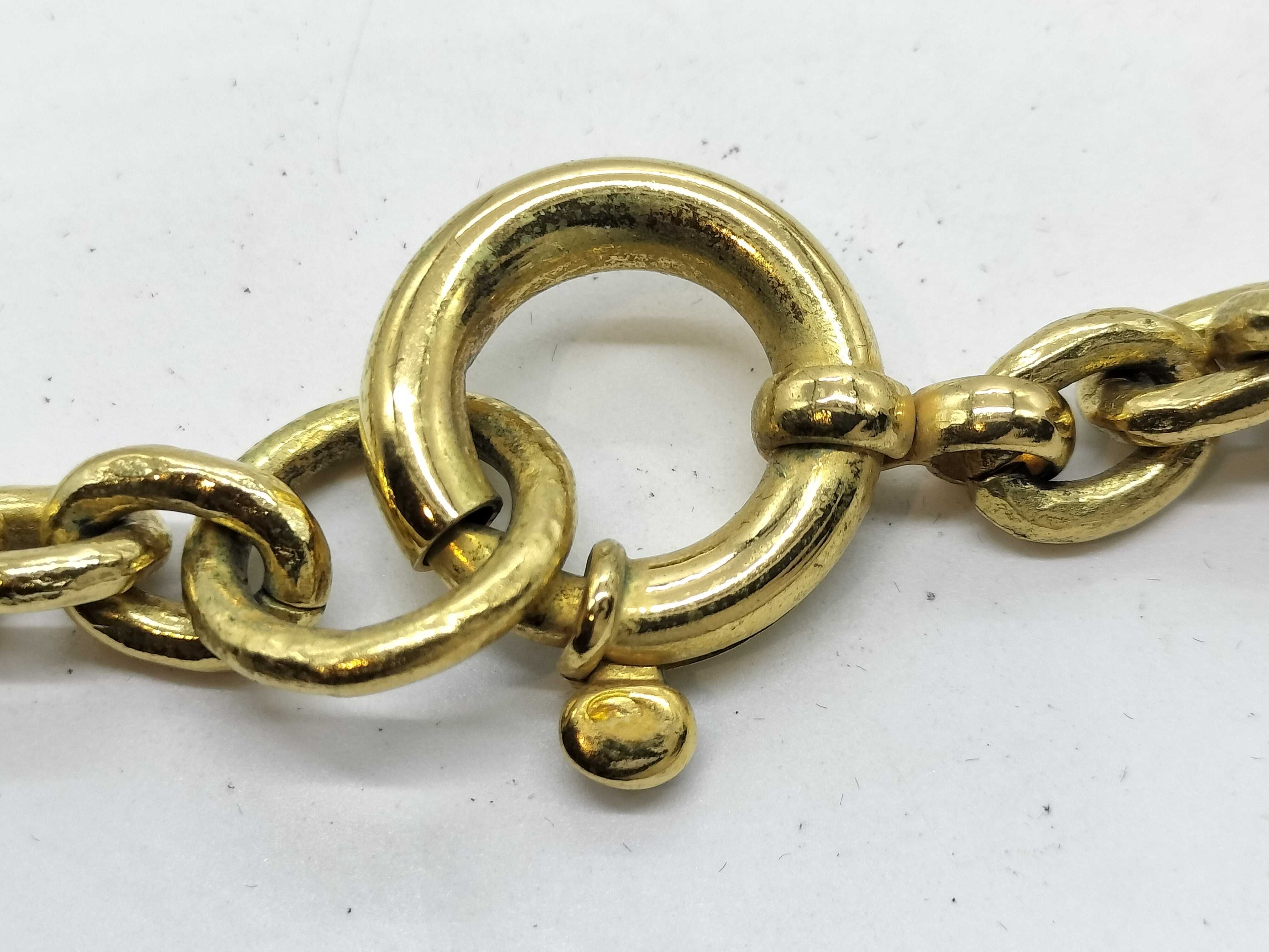 Vintage Coco Mark Round Pendant 94A Necklace — view 5