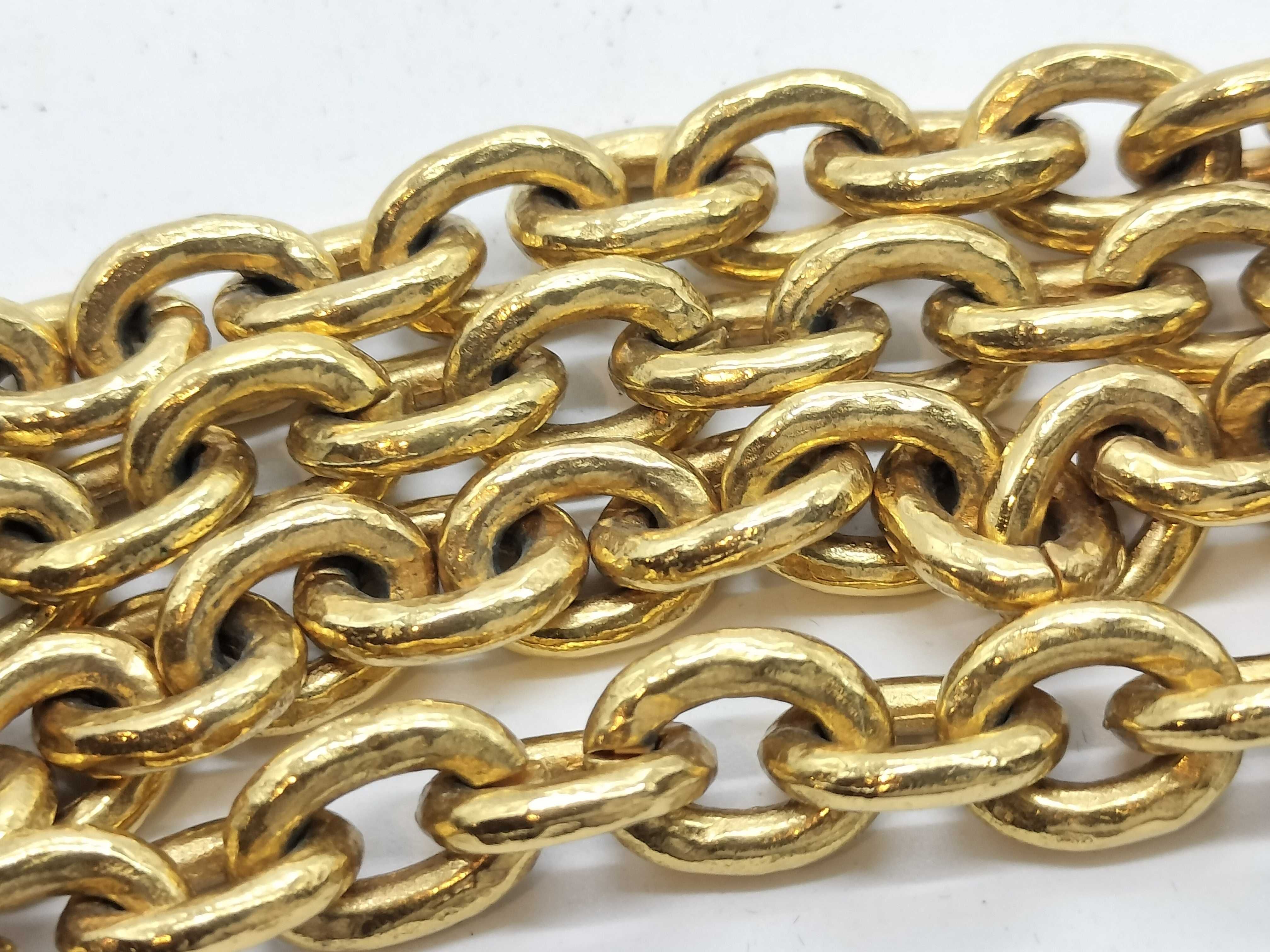 Vintage Coco Mark Round Pendant 94A Necklace — view 7