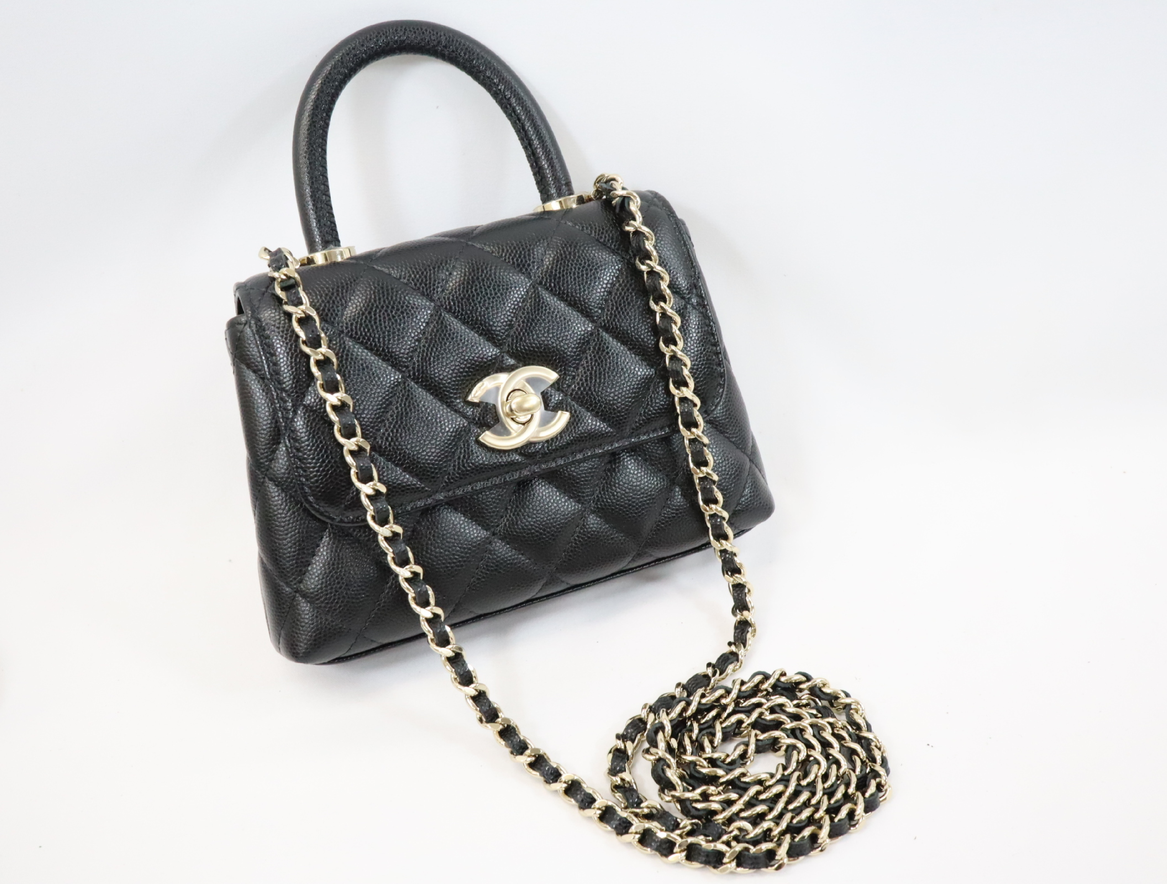 Coco Handle Nano Handbag, Random Serial Number AS4244 — view 10