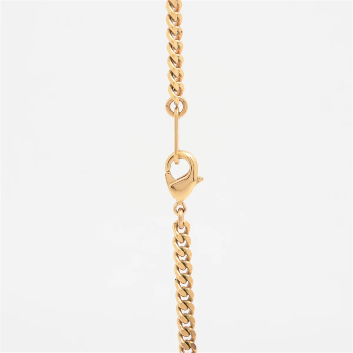 MP3276 Pendant Skateboard DI1221 Necklace GP Gold x Orange — view 3