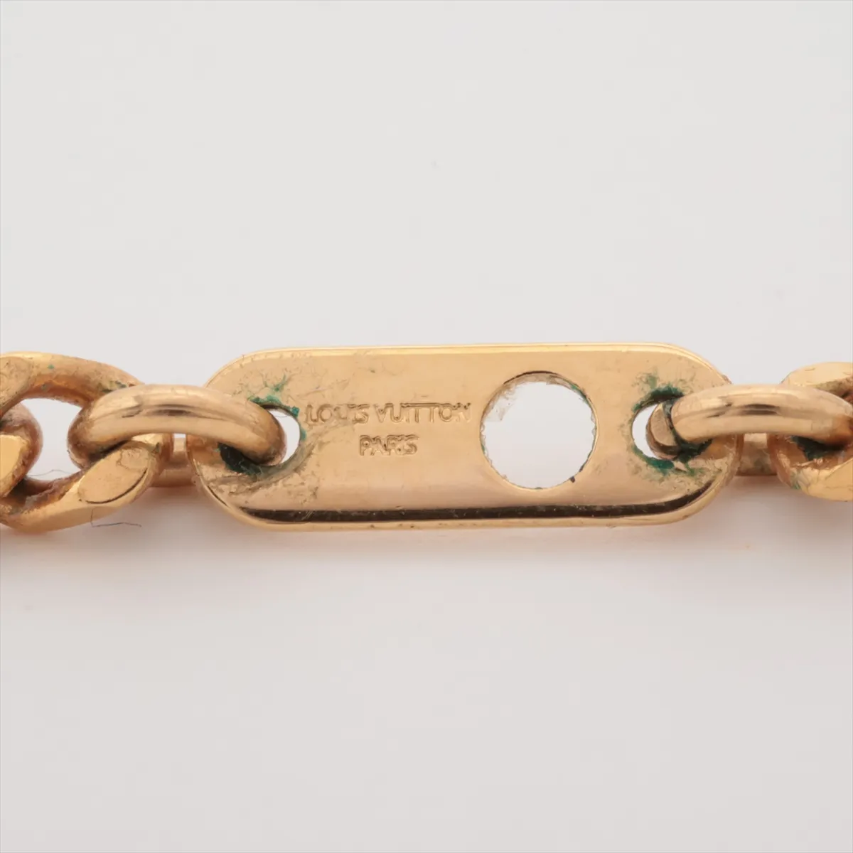 MP3276 Pendant Skateboard DI1221 Necklace GP Gold x Orange — view 4
