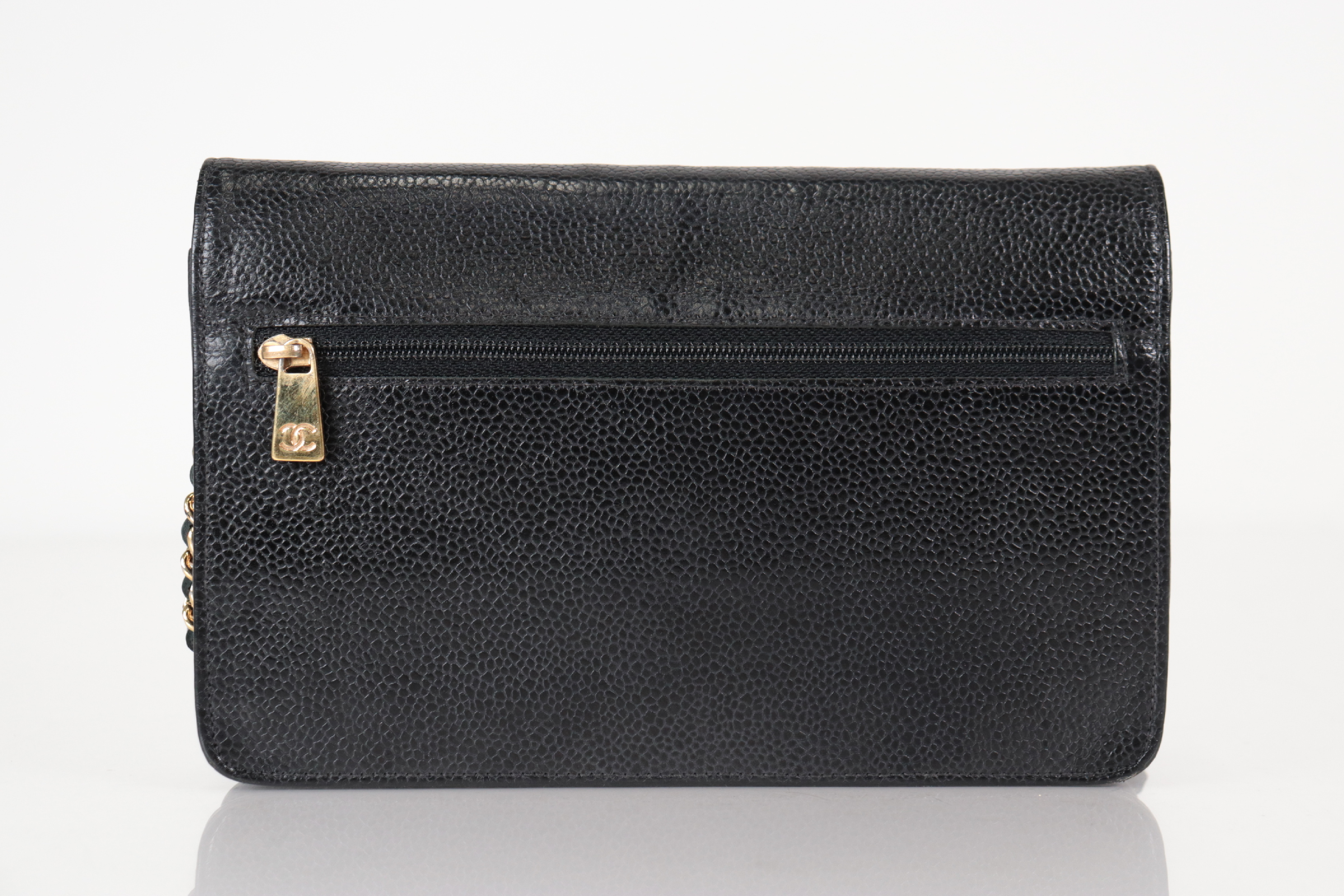 Coco Mark Caviar Chain Wallet, Series 6 Shoulder Bag — view 2