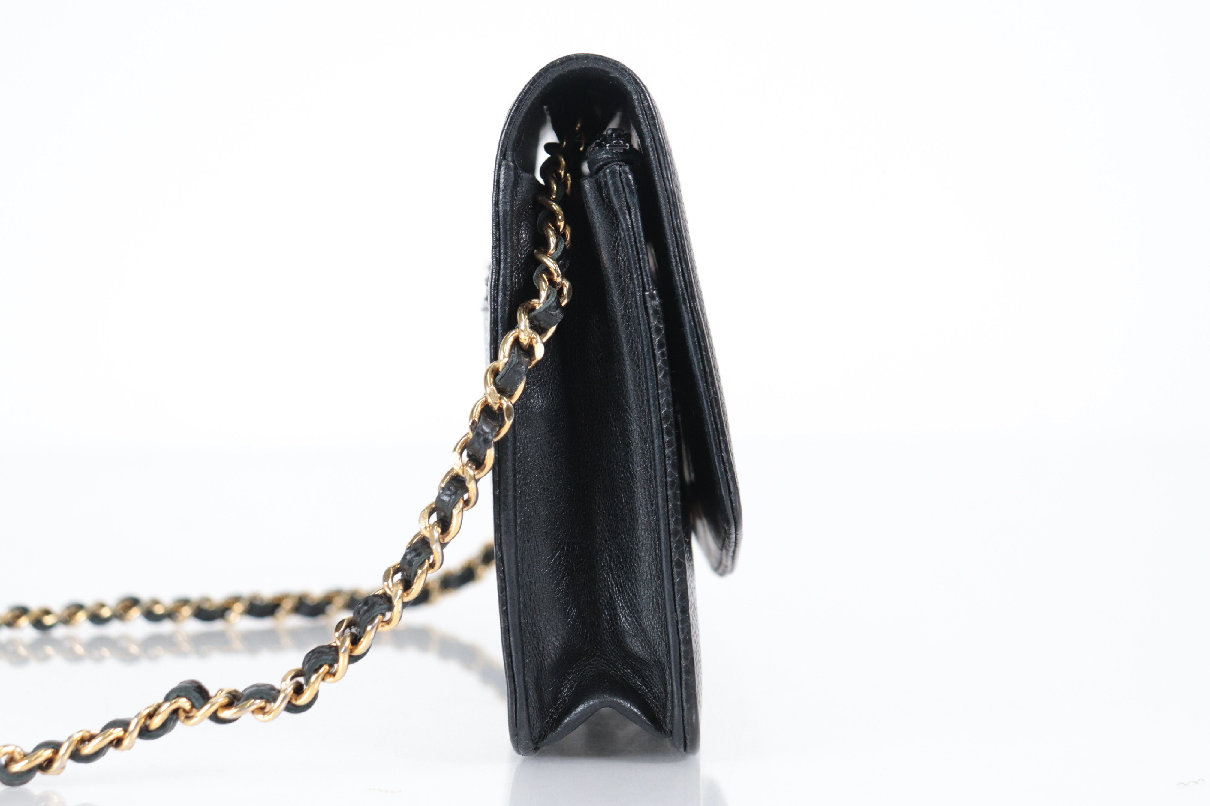 Coco Mark Caviar Chain Wallet, Series 6 Shoulder Bag — view 4