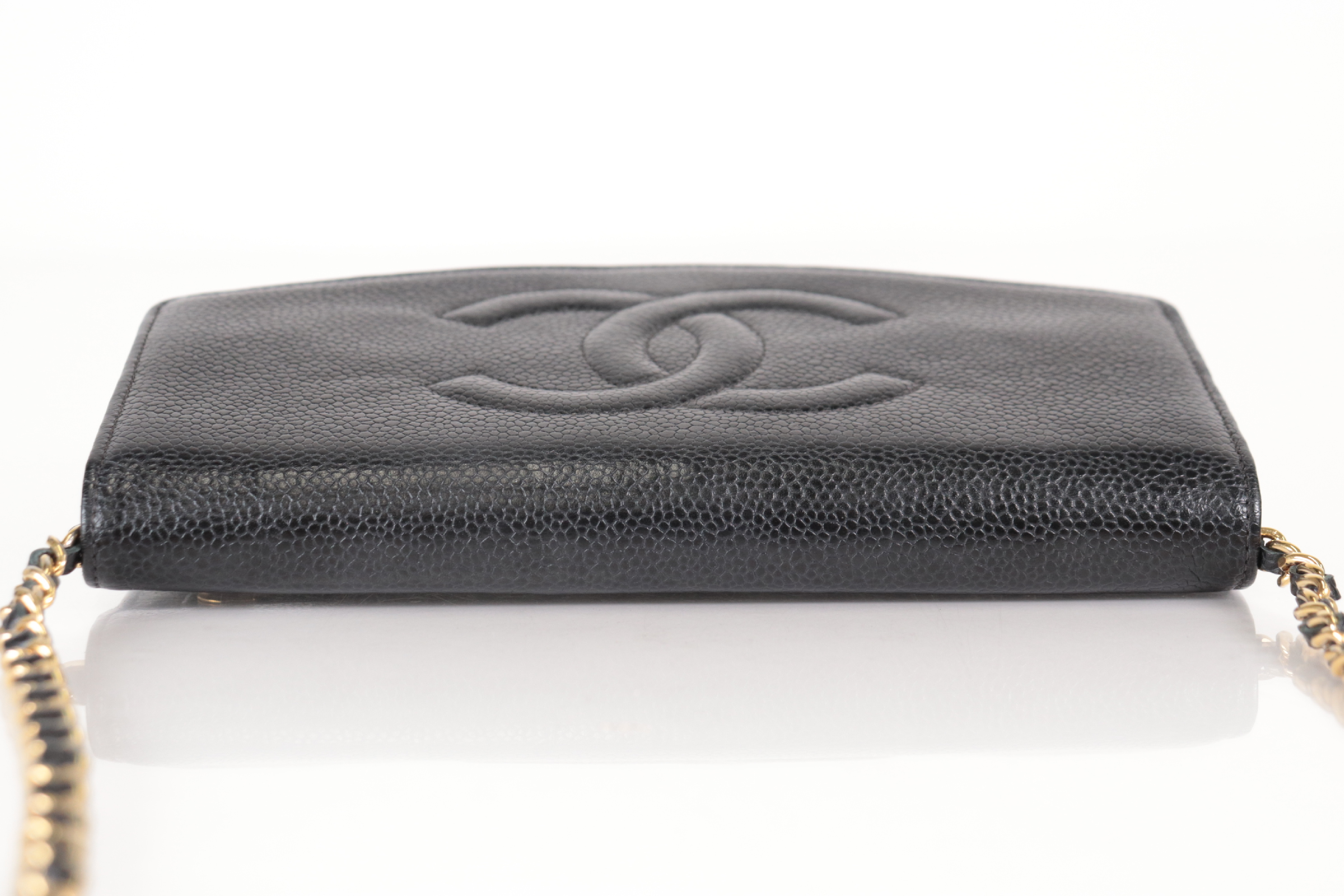Coco Mark Caviar Chain Wallet, Series 6 Shoulder Bag — view 5