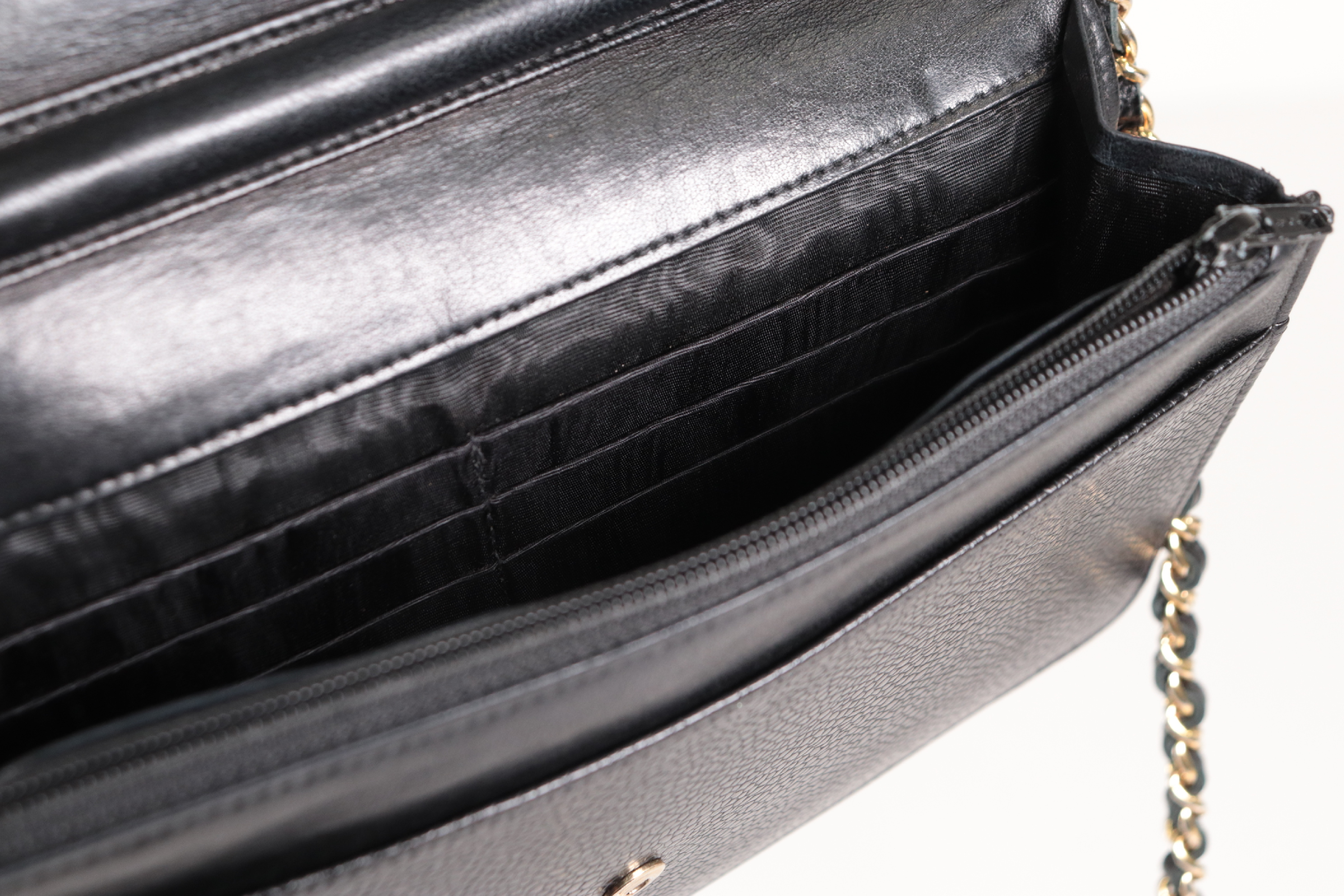 Coco Mark Caviar Chain Wallet, Series 6 Shoulder Bag — view 7